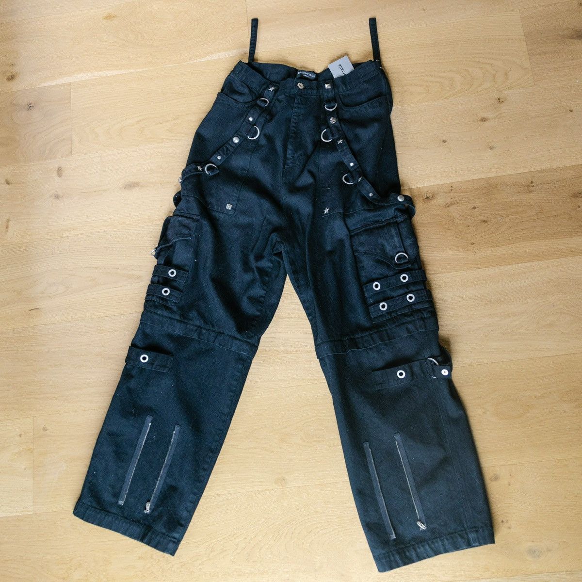 Balenciaga Balenciaga Raver Baggy Fit Japanese Denim Pants (Size 32) Size US 32 / EU 48 - 1 Thumbnail