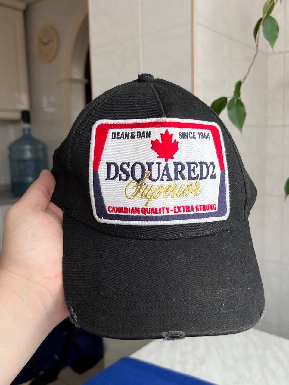 Dsquared2 Vintage Dsquared2 family business hat cap black patch 2000s Size ONE SIZE - 3 Thumbnail