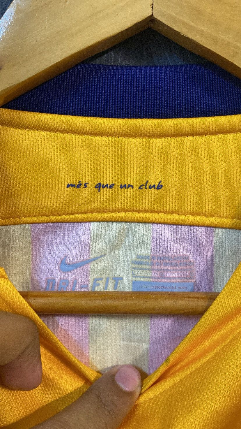 Nike × Vintage MESSI Barcelona Nike 2015 2016 Away Jersey Size US XS / EU 42 / 0 - 4 Thumbnail