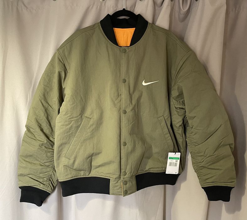 Nike Nike Stussy Reversible Jacket Olive XL | Grailed