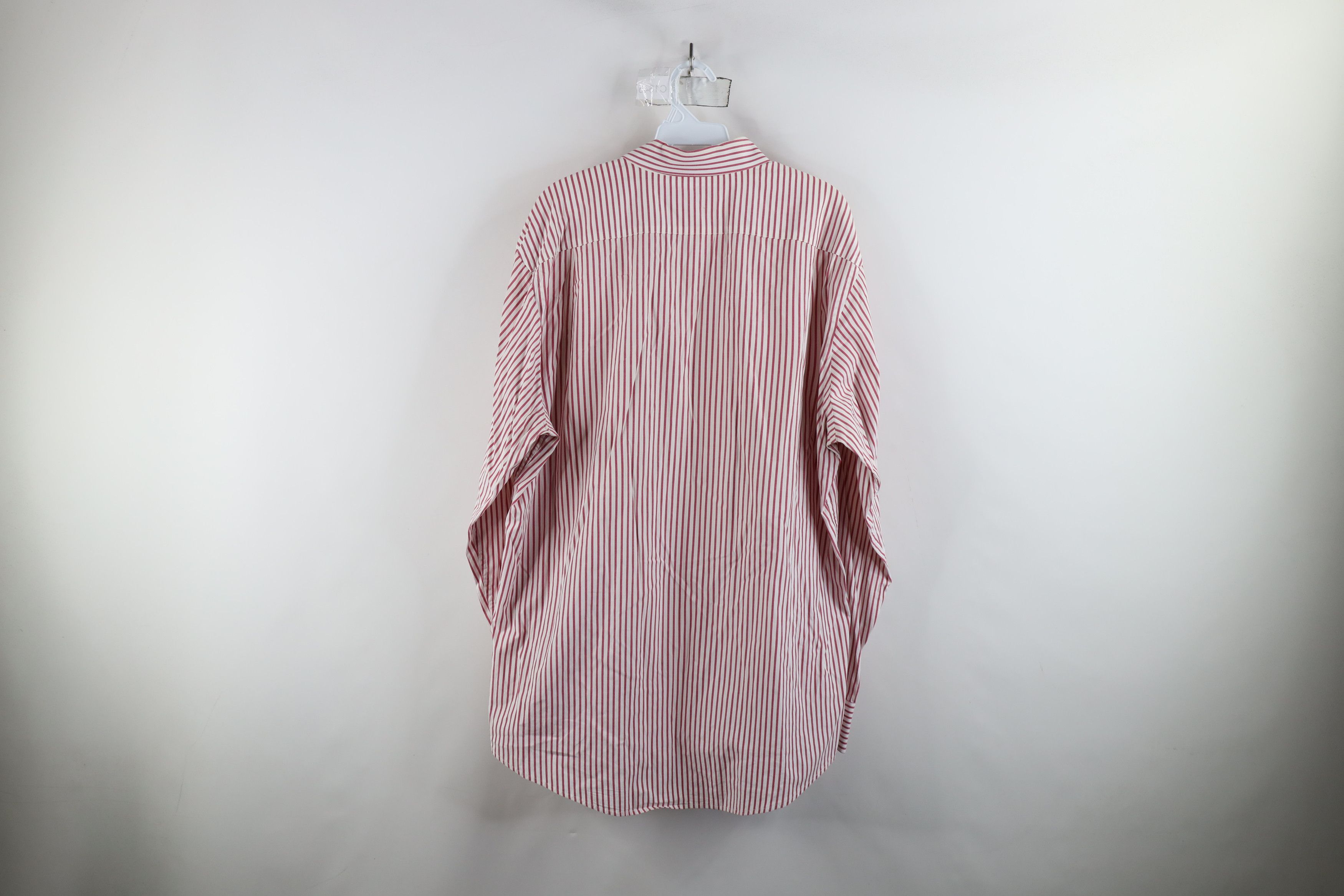 Southern Tide × Vintage Southern Tide Fish Logo Striped Oxford Button Down Shirt Size US L / EU 52-54 / 3 - 12 Thumbnail