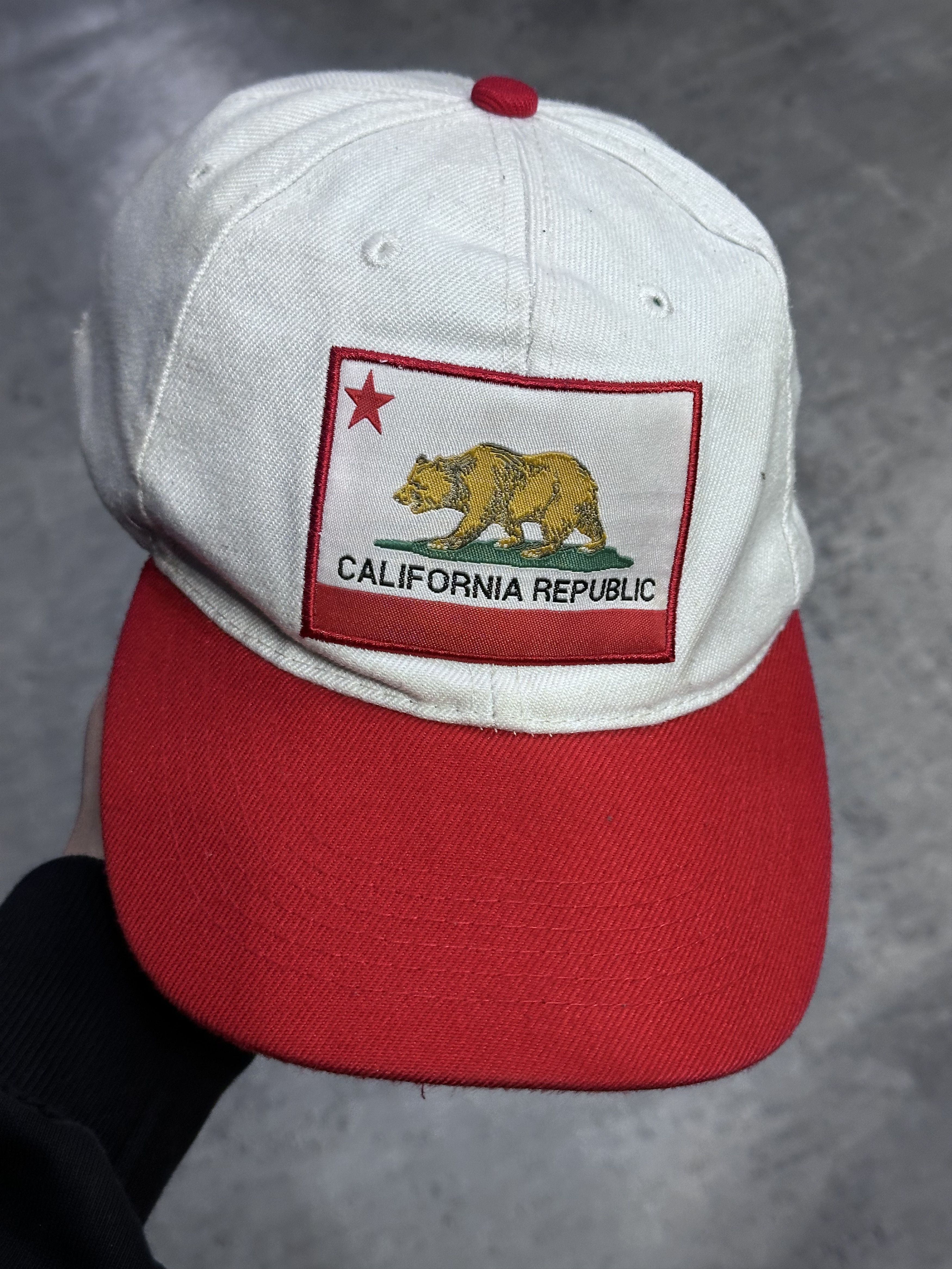 Vintage California white hat patch Size ONE SIZE - 2 Thumbnail