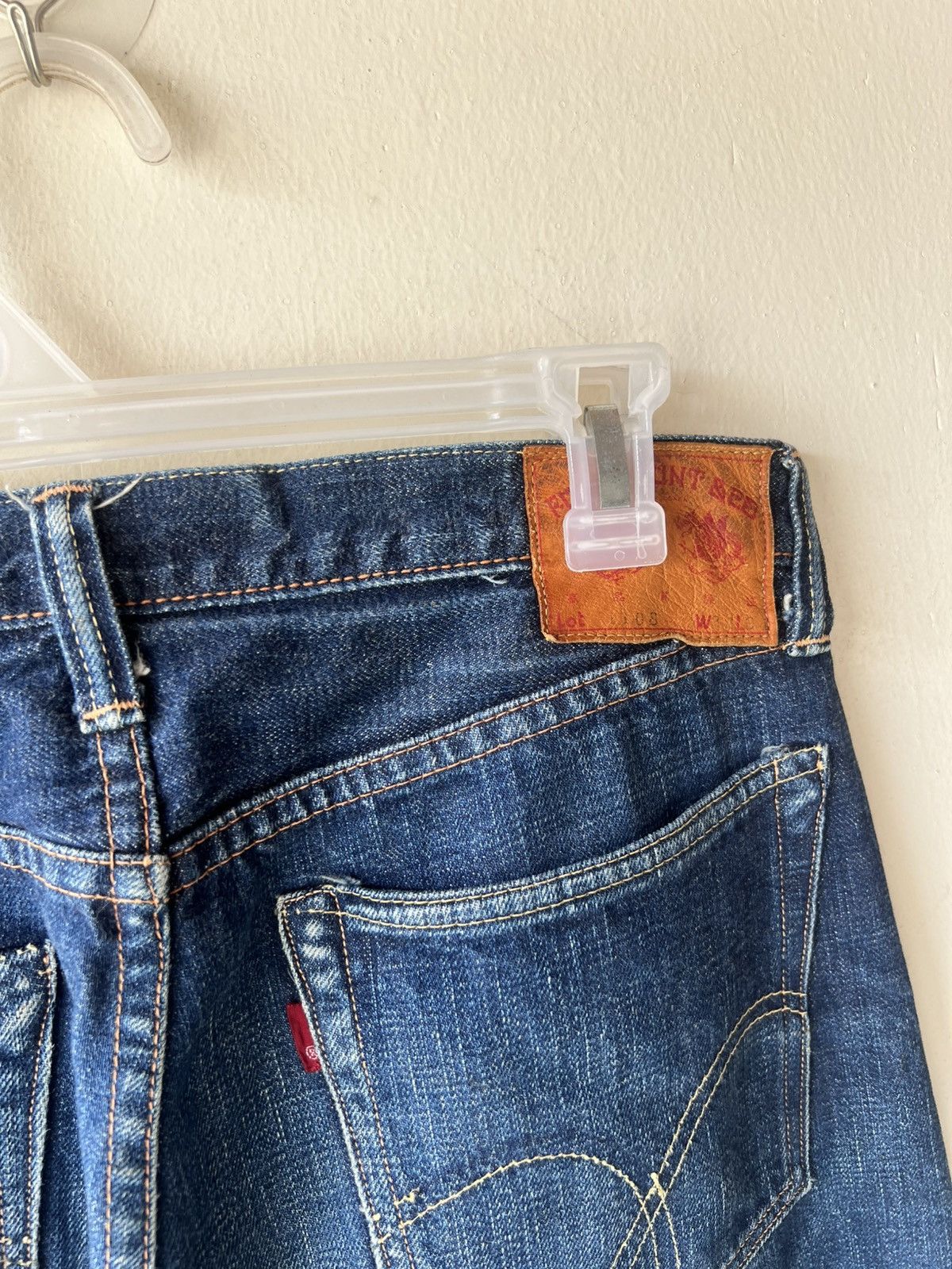 Full Count & Co. Vintage Full Count Japan Fade Blue Denim Selvedge Jeans Size US 31 - 21 Thumbnail