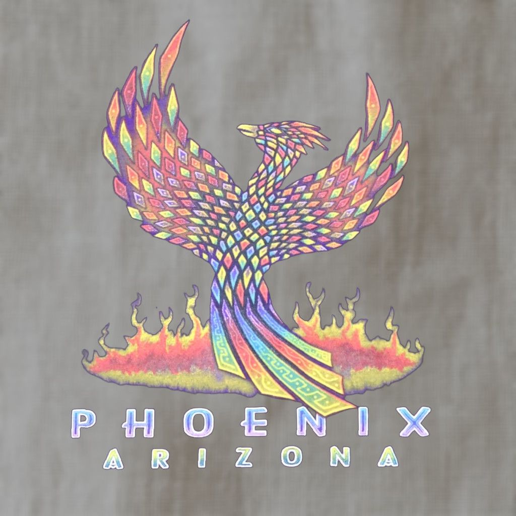 Vintage VINTAGE AriZona Shirt Adult L Purple Phoenix Arizona Tourist Tee Mens Size US L / EU 52-54 / 3 - 1 Thumbnail
