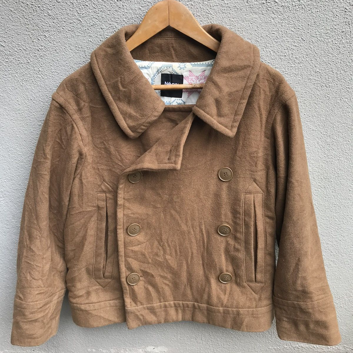 Issey Miyake × Japanese Brand × Ne-Net NE NET by issey miyake wool jacket Size M / US 6-8 / IT 42-44 - 2 Thumbnail