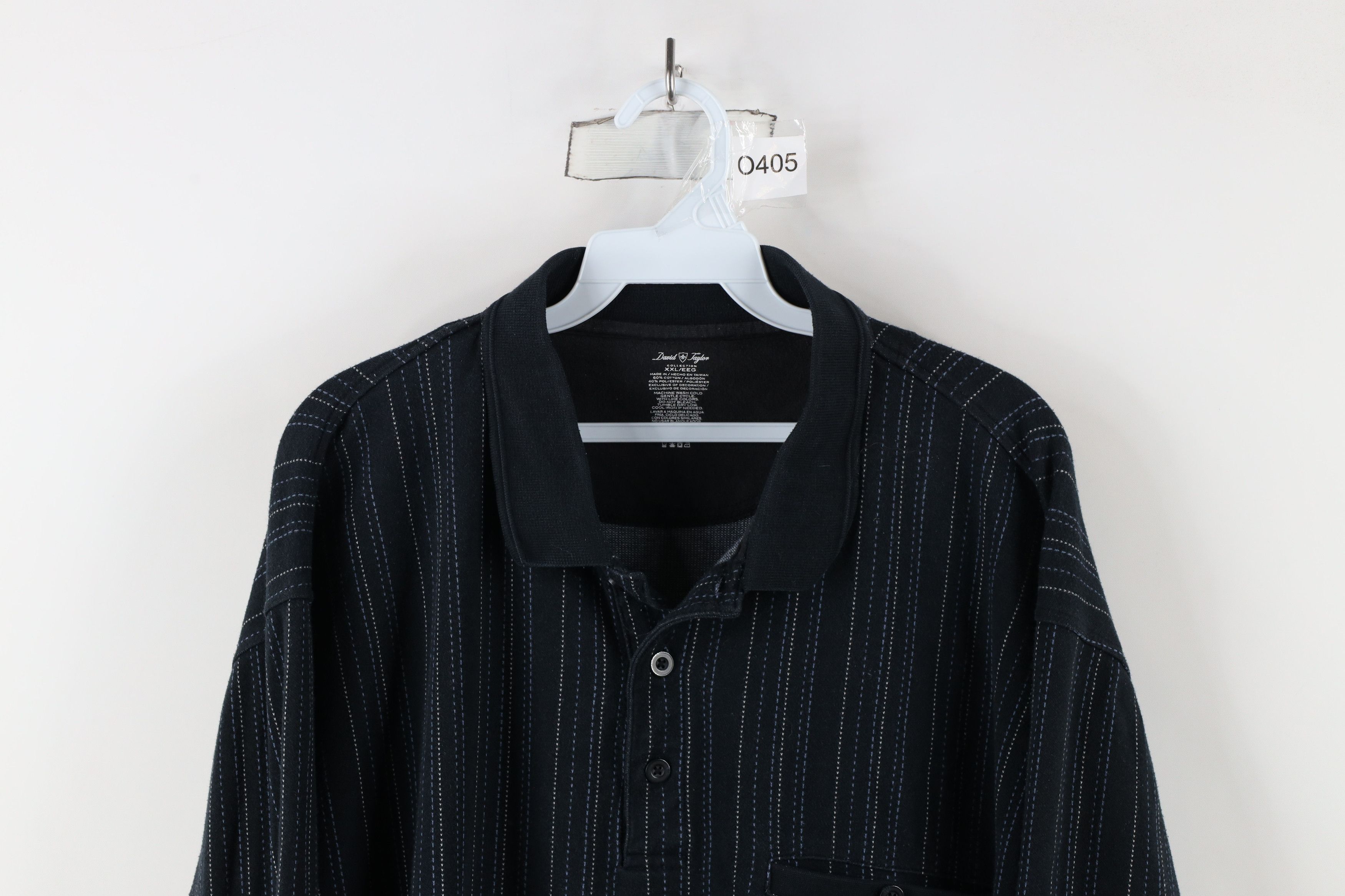 Vintage Vintage 90s Streetwear Collared Long Sleeve Rugby Polo Size US XXL / EU 58 / 5 - 2 Thumbnail