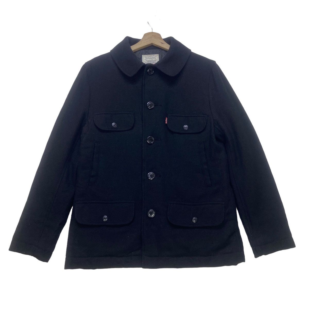 Levi's Levi’s Wool Trucker Jacket Size US S / EU 44-46 / 1 - 1 Thumbnail