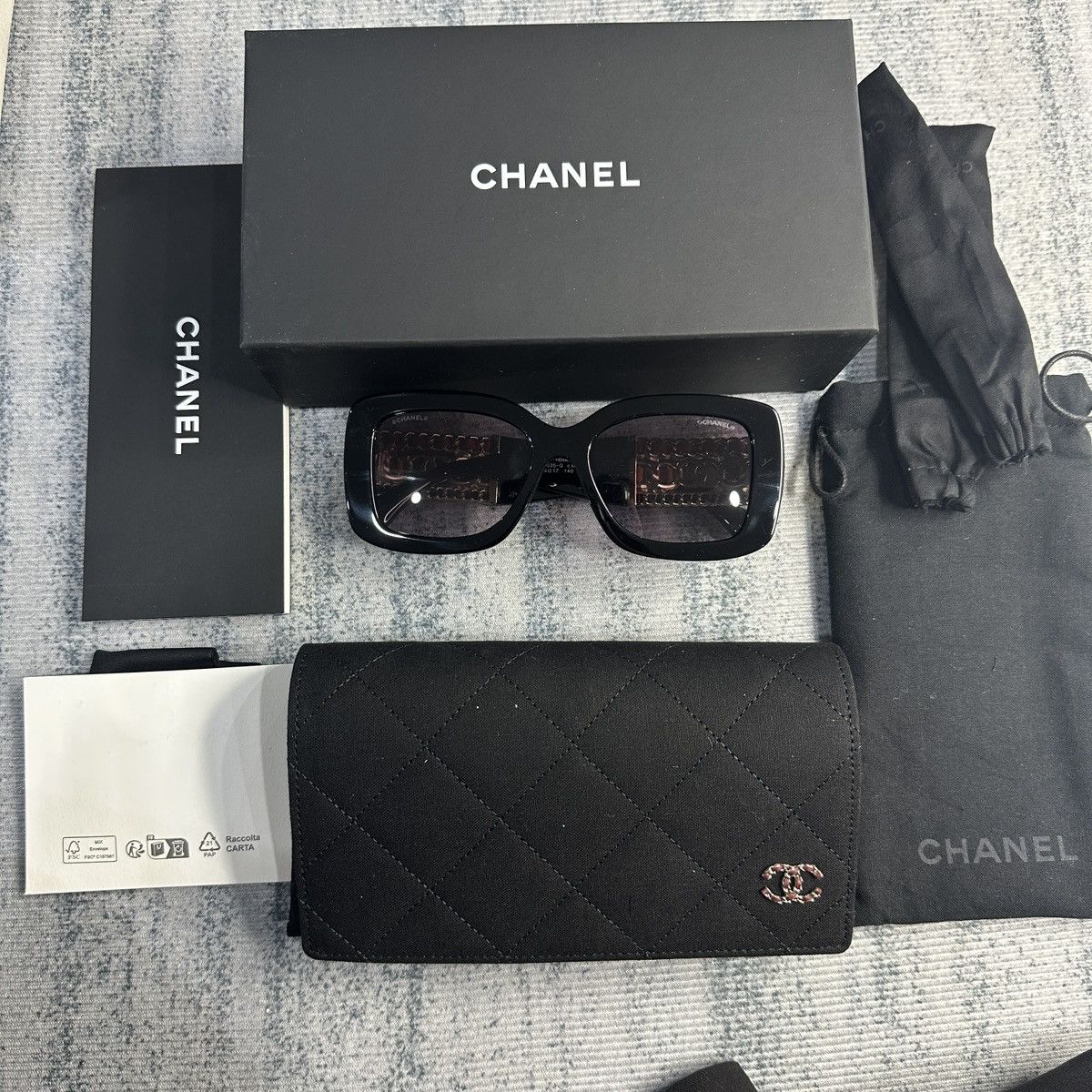 Chanel CHANEL 0CH5535Q C622S1 SUNGLASSES Size ONE SIZE - 2 Thumbnail