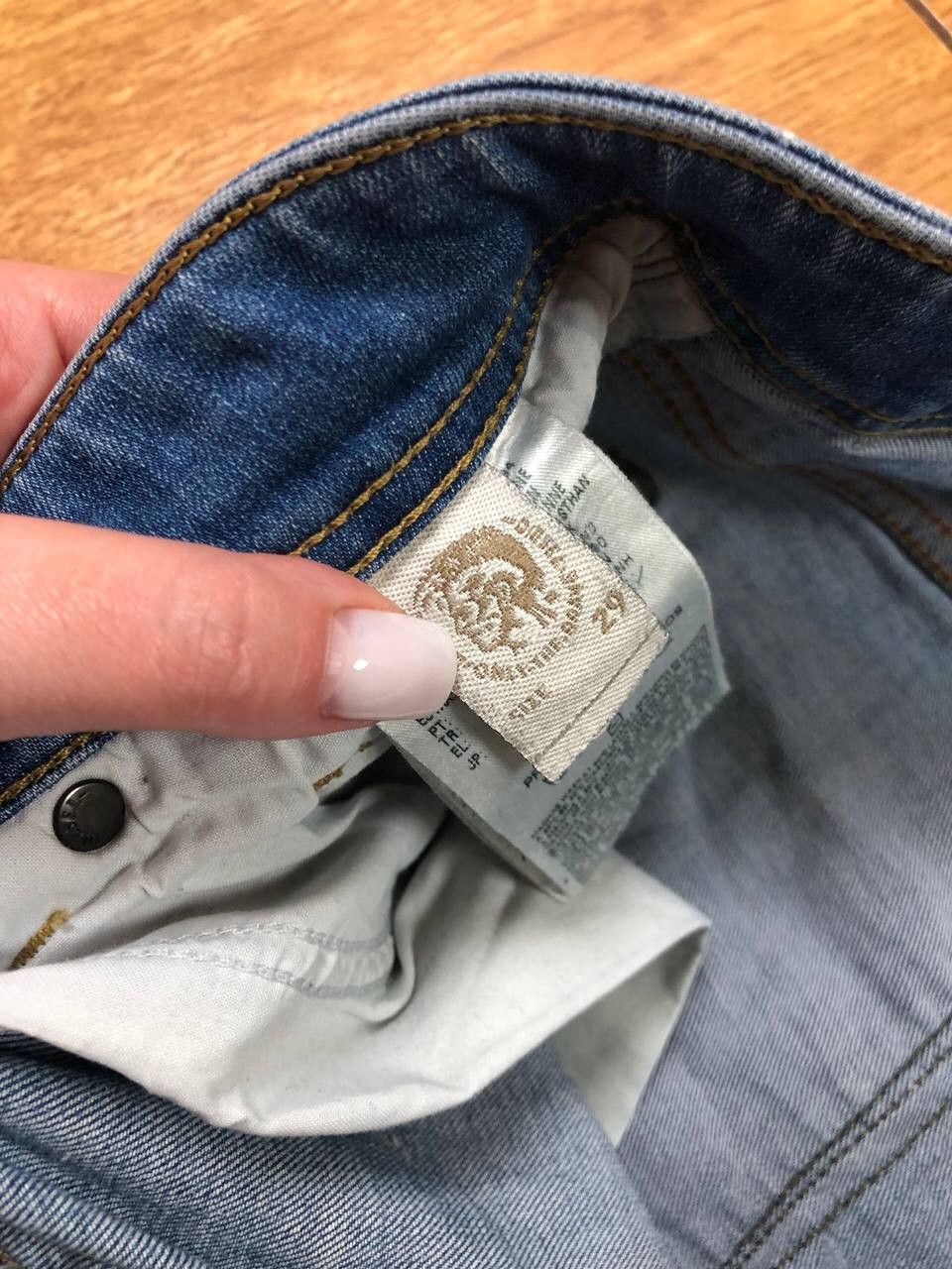 Diesel Mens Vintage Diesel denim jeans luxury avant garde size 29 Size US 29 - 3 Thumbnail