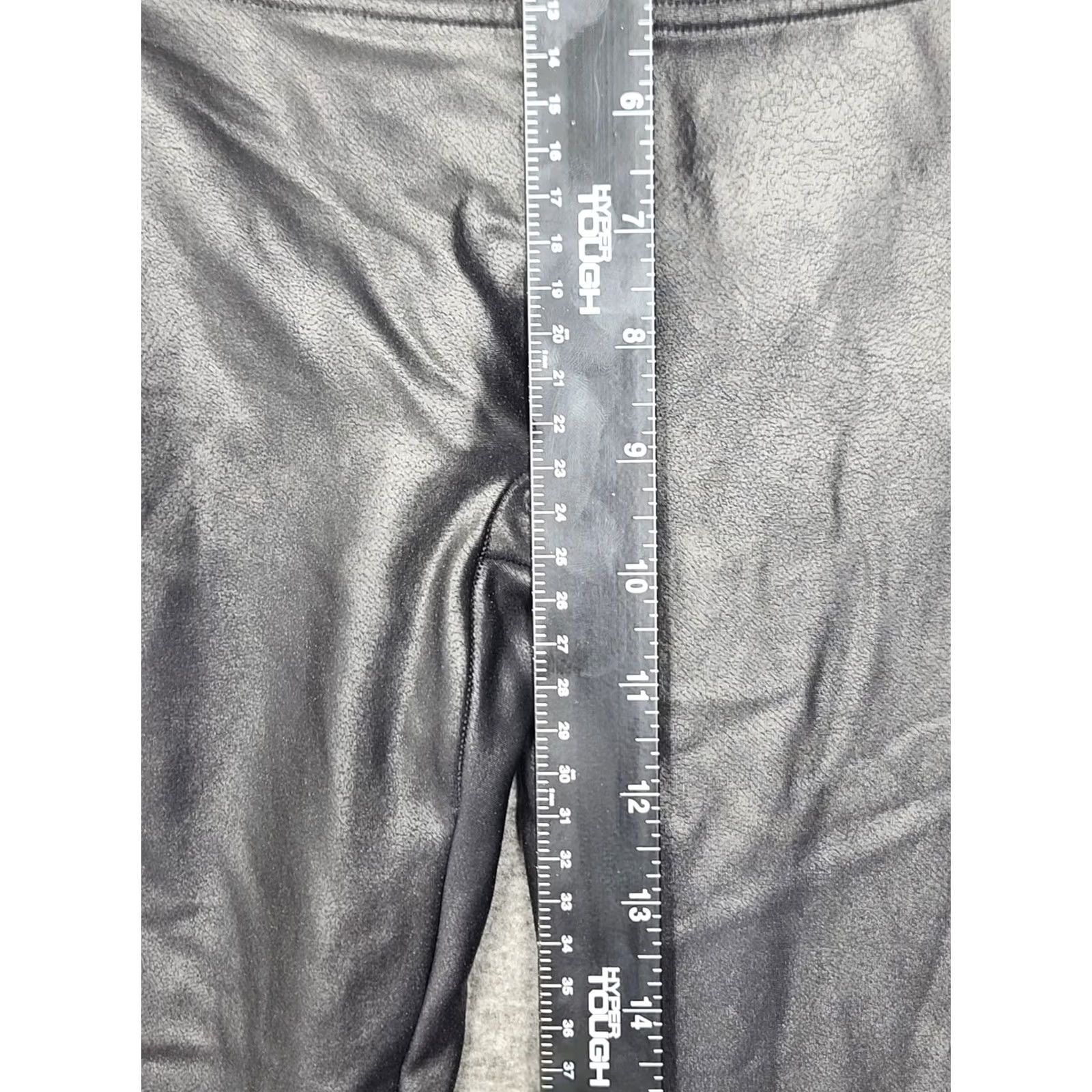 Spanx Spanx Faux Leather Side Stripe Leggings Black White Women M Medium Slimming Tummy Control Shaping High Rise Casual Winter Fall Spring Size 32" / US 10 / IT 46 - 5 Thumbnail