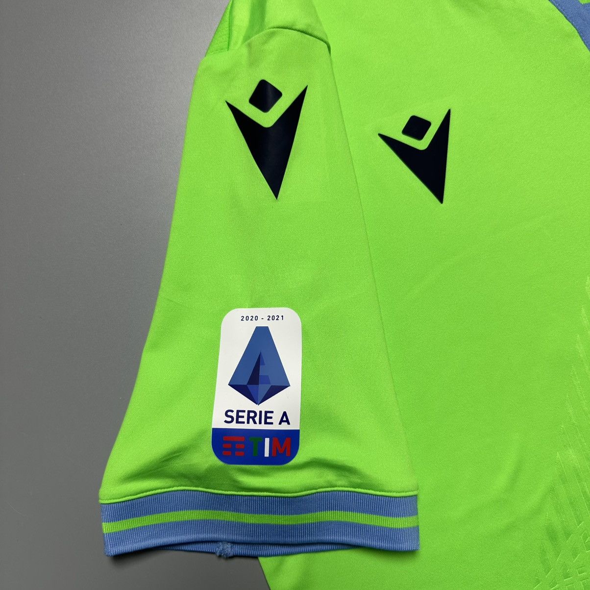Macron LAZIO MACRON 2020/2021 FOOTBALL AWAY JERSEY #17 IMMOBILE Size US XL / EU 56 / 4 - 6 Thumbnail