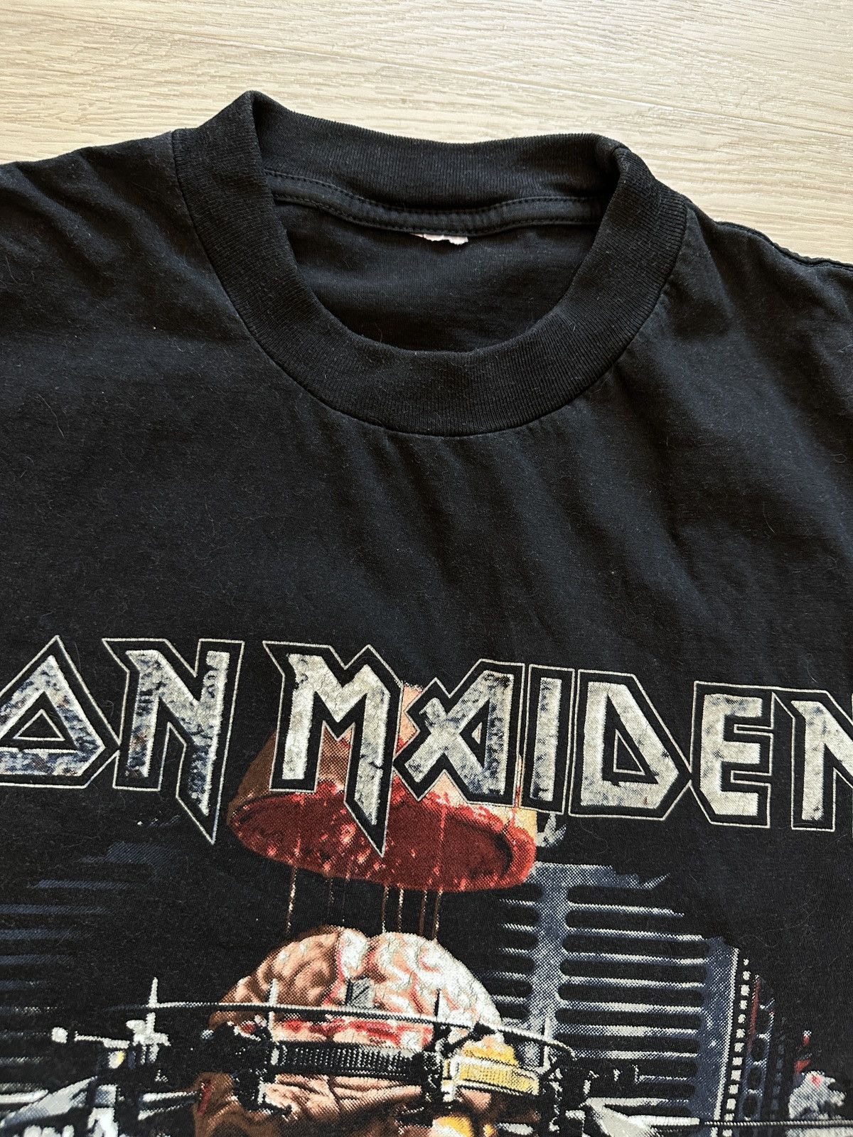 Iron maiden 1995 the x factour tour t shirt vintage