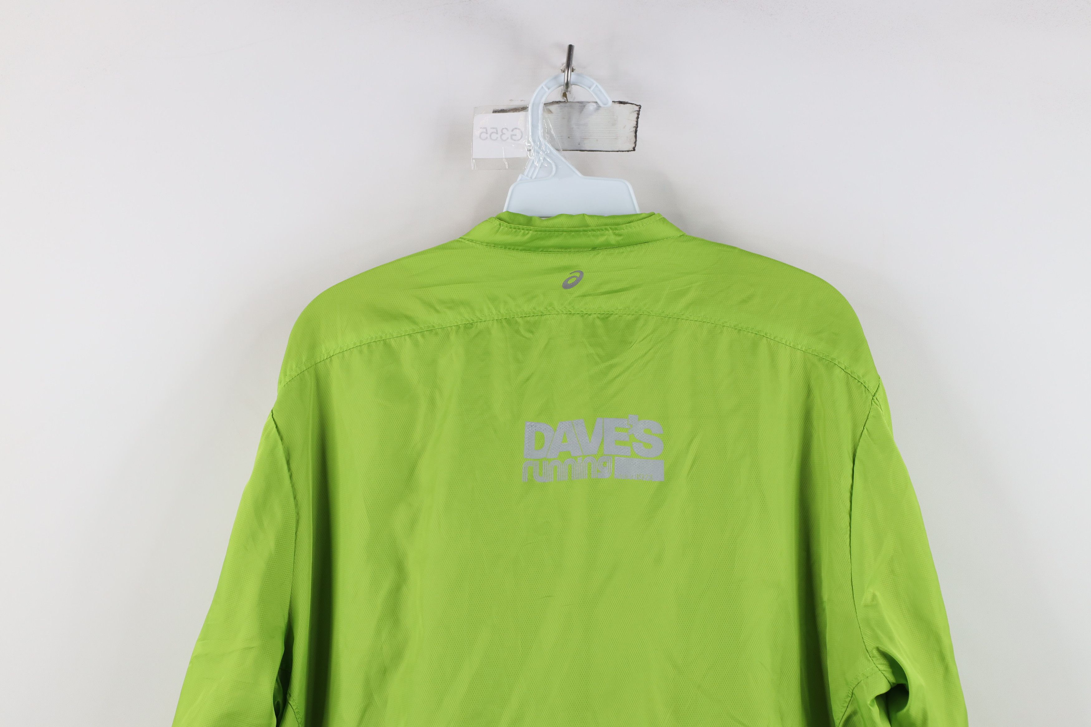 Asics Vintage Asics Reflective Running Rain Windbreaker Jacket Size US M / EU 48-50 / 2 - 16 Thumbnail