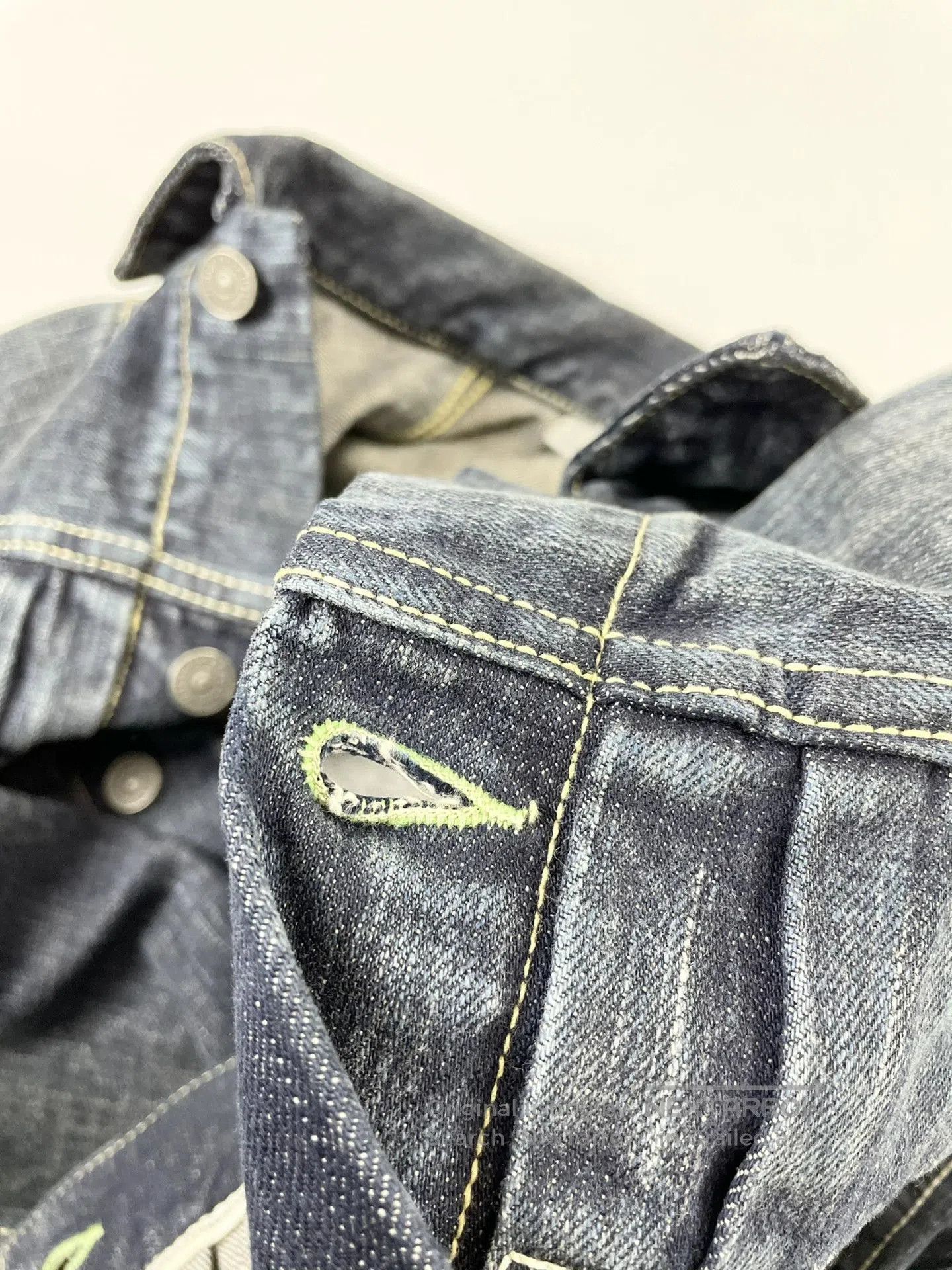 Visvim visvim damaged denim jacket in natural dye. Size US M / EU 48-50 / 2 - 7 Thumbnail