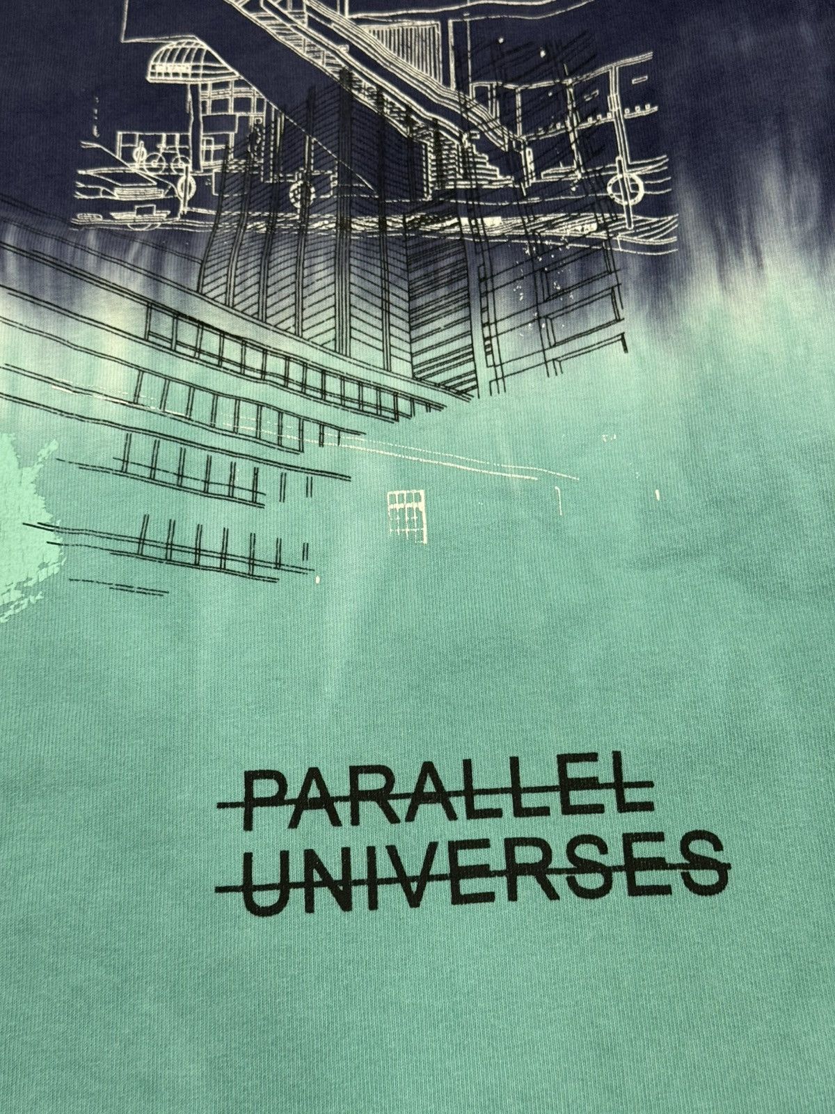 Japanese Brand BEASTER “Parallel Universes” Dip Dye Long Sleeve Size US S / EU 44-46 / 1 - 9 Thumbnail