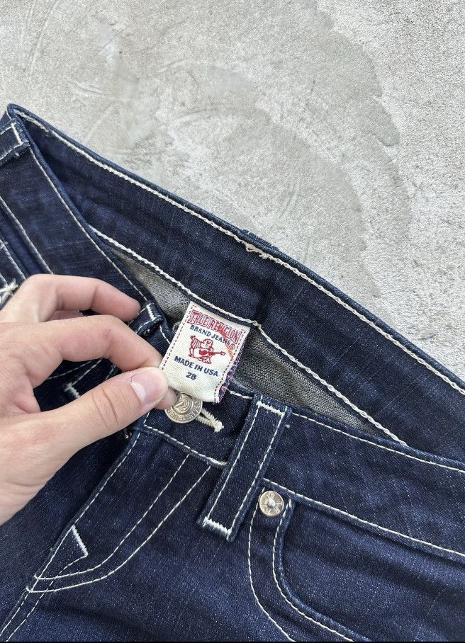 True Religion Vintage Jeans True Religion Skinny Woman Made in USA Blue 28 Size 28" / US 6 / IT 42 - 7 Thumbnail