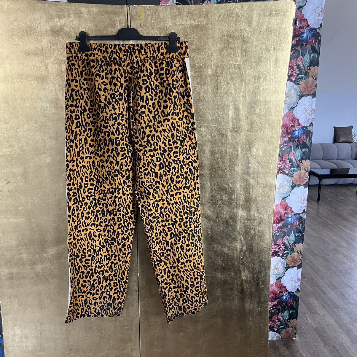 Palm Angels Palm Angels Cheetah Linen Pants Size US 36 / EU 52 - 2 Thumbnail
