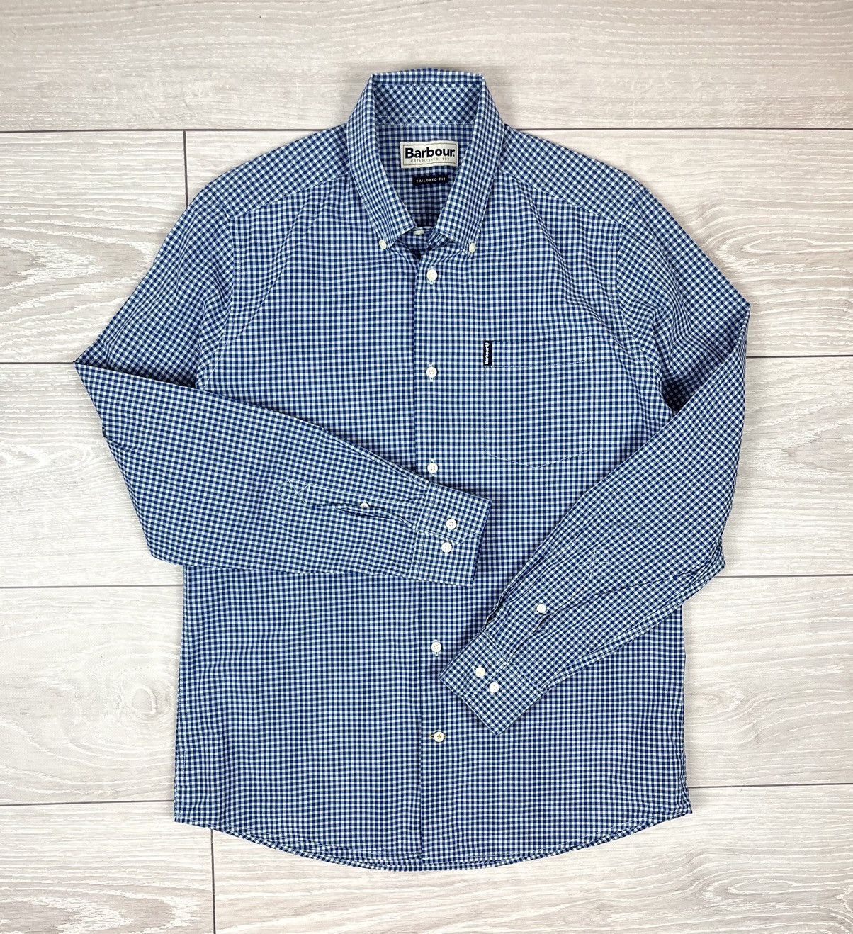 Barbour Barbour Gingham 2 Tailored Flannel Checkered Shirt Size US M / EU 48-50 / 2 - 2 Thumbnail
