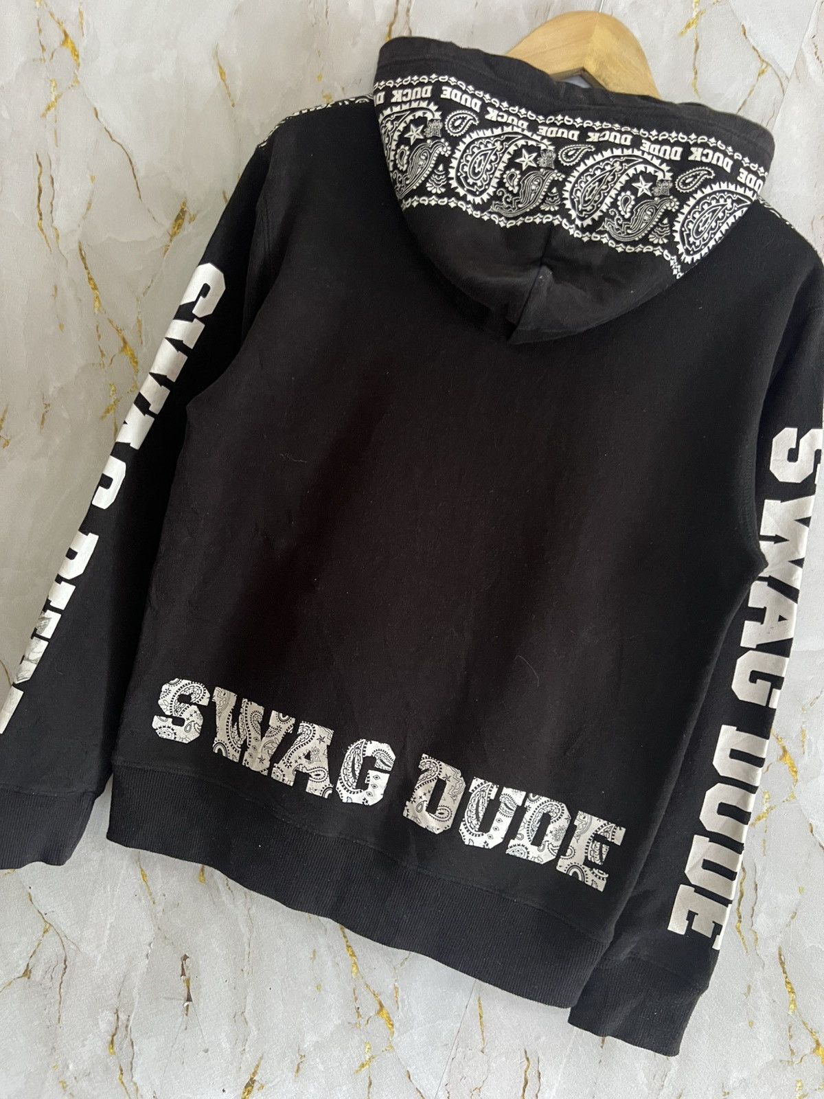 Japanese Brand 🔥 Swag Dude Sweater – Full Print Graphic Madness Size US M / EU 48-50 / 2 - 8 Thumbnail
