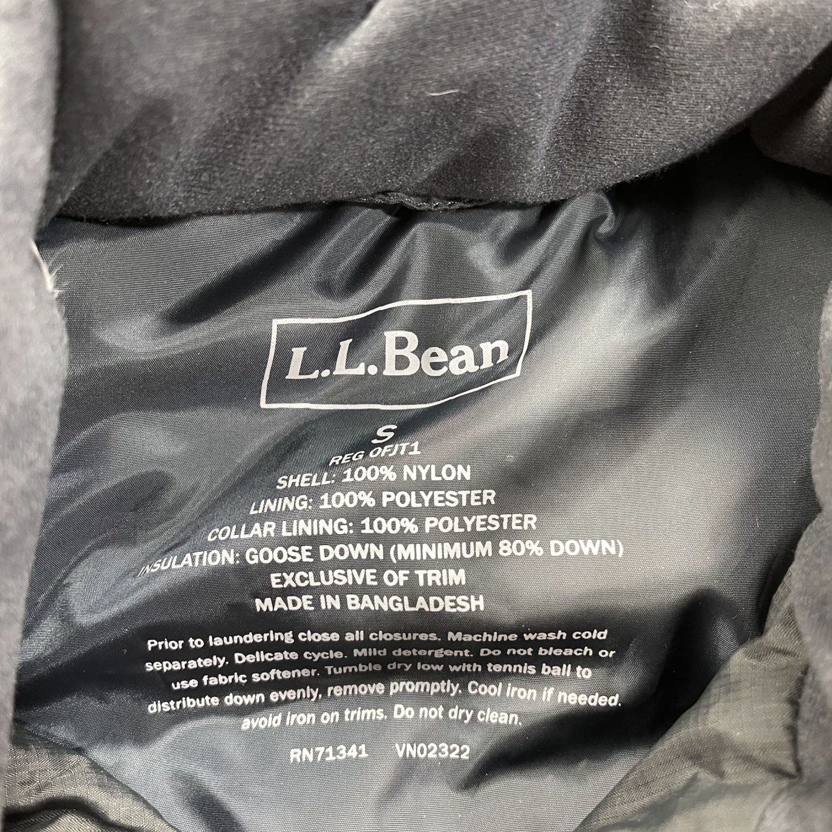 Vintage L.L. Bean Vest Womens Small Black Quilted Goose Down Puffer Zip Insulated Warm Size S / US 4 / IT 40 - 3 Thumbnail