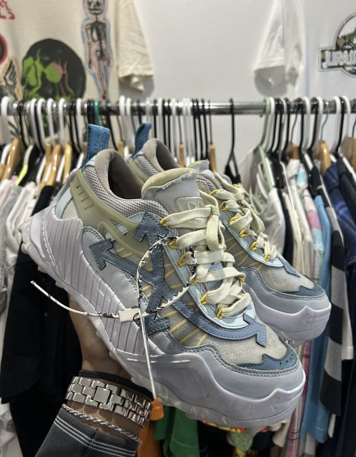 Off-White Off-White Odsy-1000 Sneakers Size US 7 / EU 40 - 1 Thumbnail