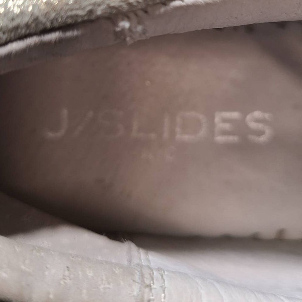 J/Slides J Slides Raoul Espadrilles Pompom Metallic Leather Sneaker 7 Size US 7 / IT 37 - 10 Thumbnail