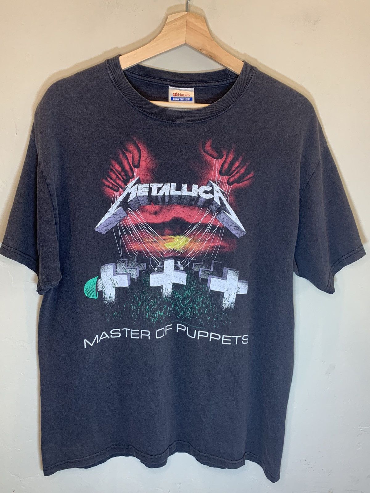 Metallica *RARE* Vintage Metallica Master Of Puppets Y2K Band T-Shirt Size US L / EU 52-54 / 3 - 1 Thumbnail