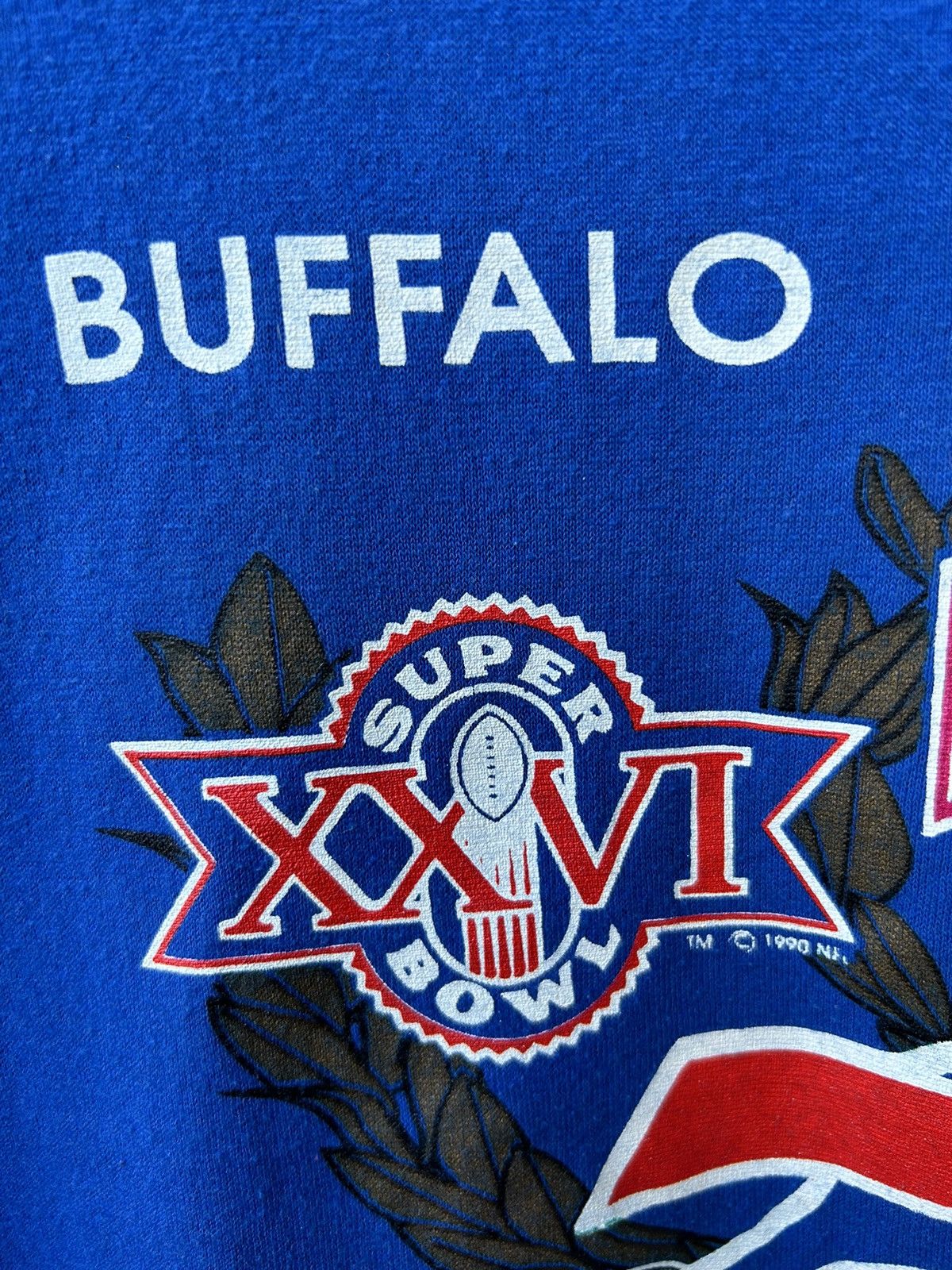Vintage Vintage Buffalo Bills Sweet Repeat Super Bowl Shirt Rare 90s Size US XL / EU 56 / 4 - 4 Thumbnail