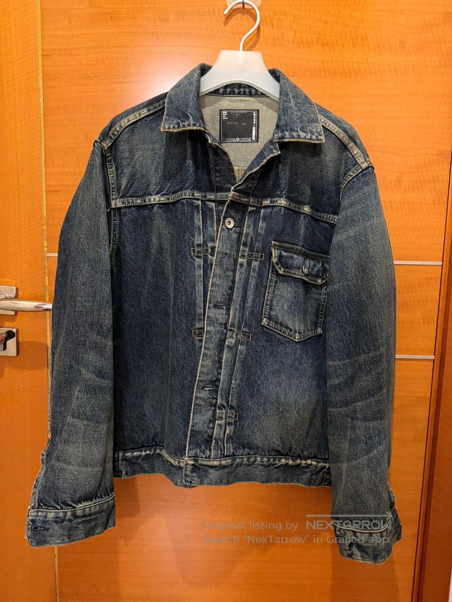 Visvim sacai 23AW Type I Denim Jacket. Size US M / EU 48-50 / 2 - 2 Thumbnail