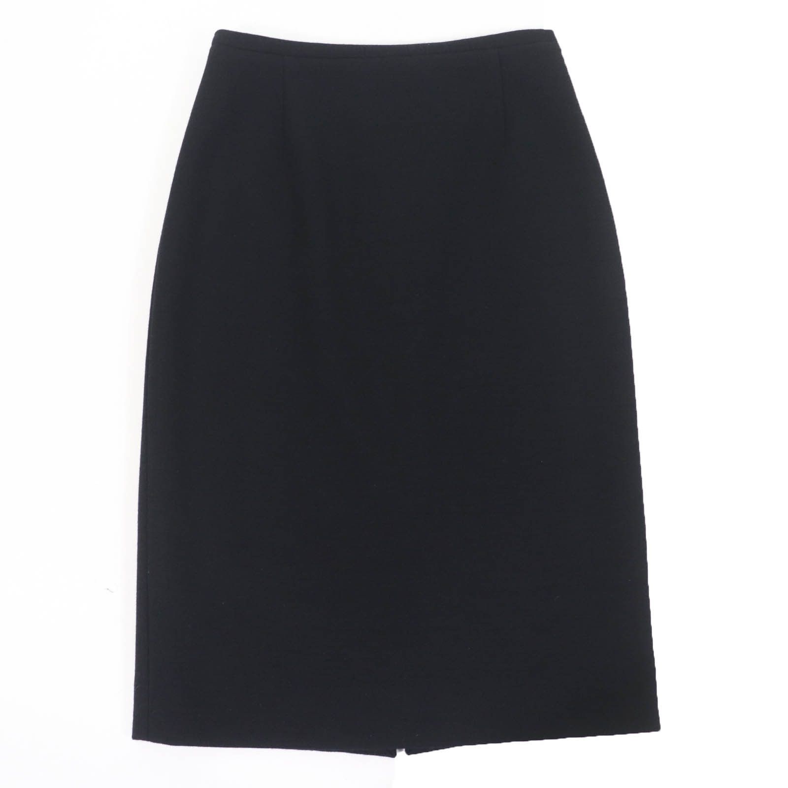 Hermes Hermes Hermes H pattern Wool Skirt Leather Skirts Size ONE SIZE - 1 Thumbnail