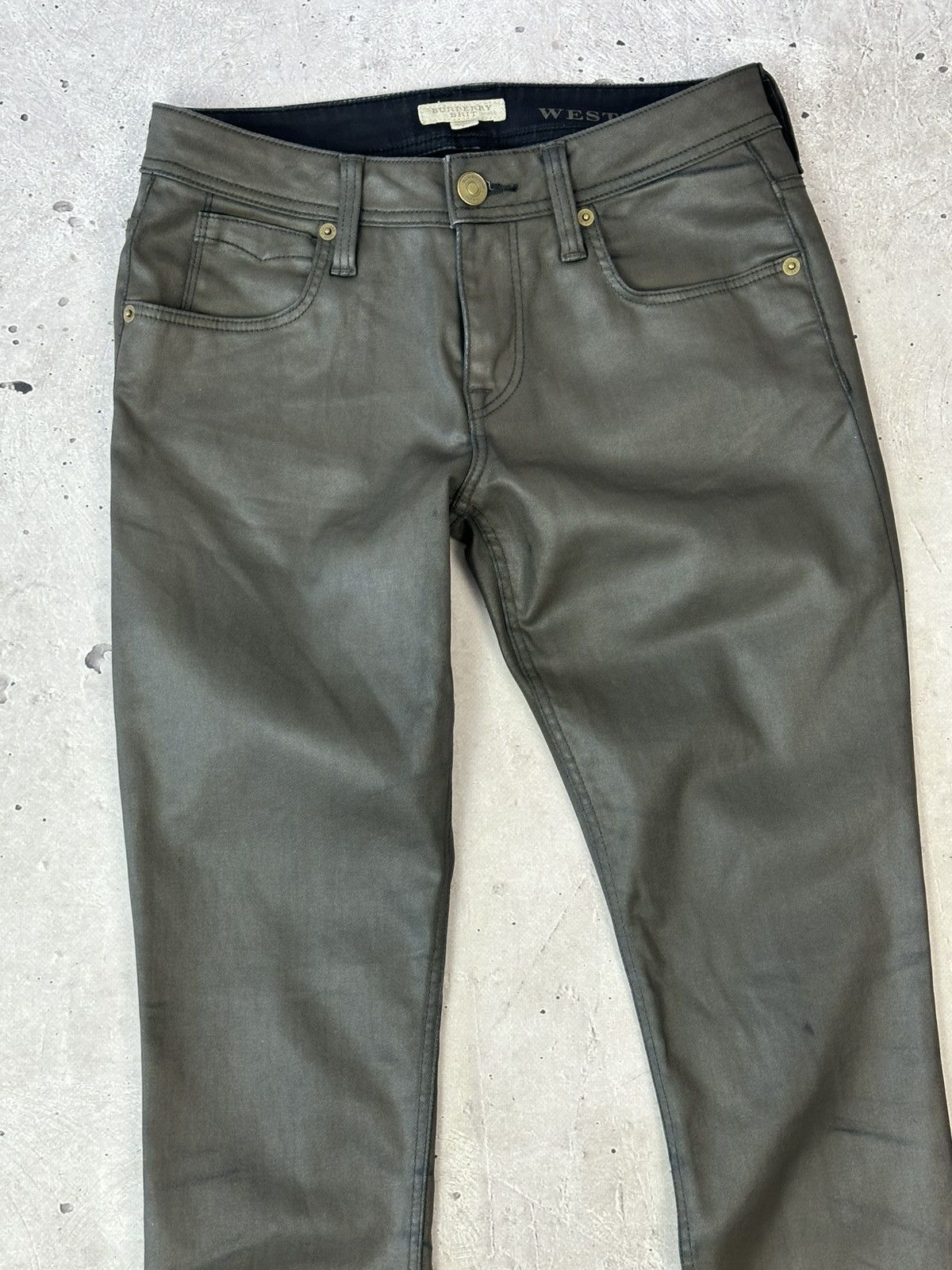 Burberry Vintage Burberry Brit Westbourne Skinny Ankle Women’s Pants Size 25" / US 0 / IT 36 - 5 Thumbnail