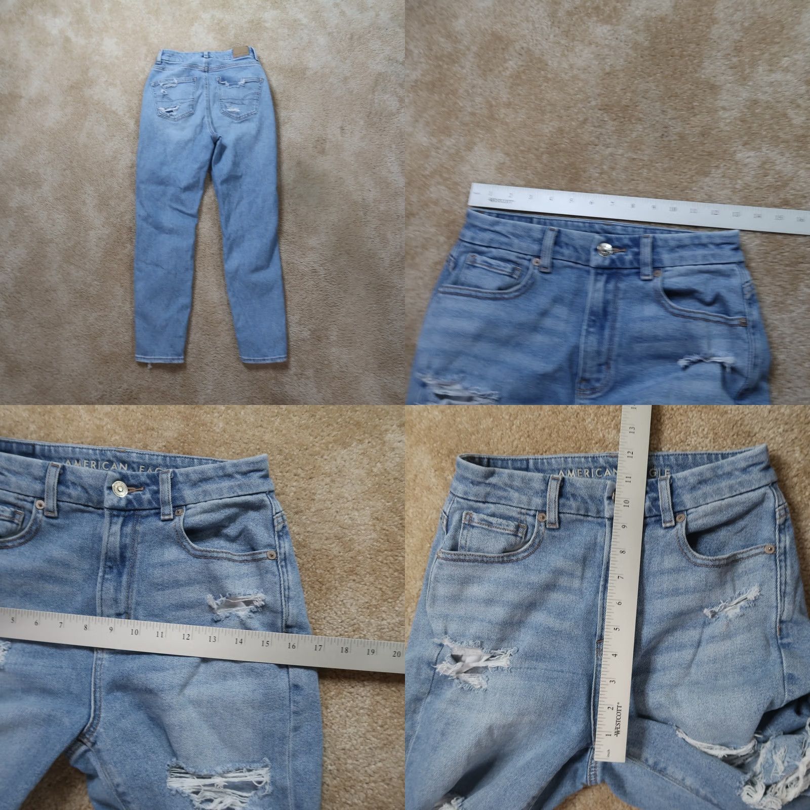 American Eagle Outfitters American Eagle Outfitters Mom Jeans Shirt? Size 26" / US 2 / IT 38 - 8 Thumbnail