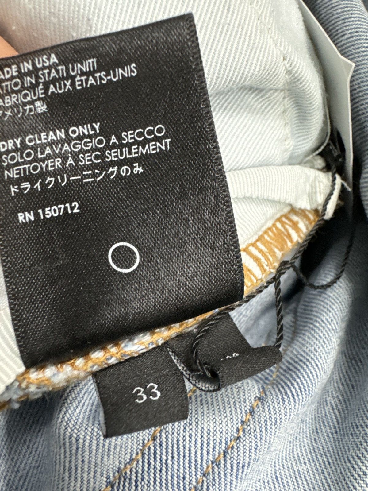 Amiri Amiri MX1 brown patch Size US 33 - 3 Thumbnail