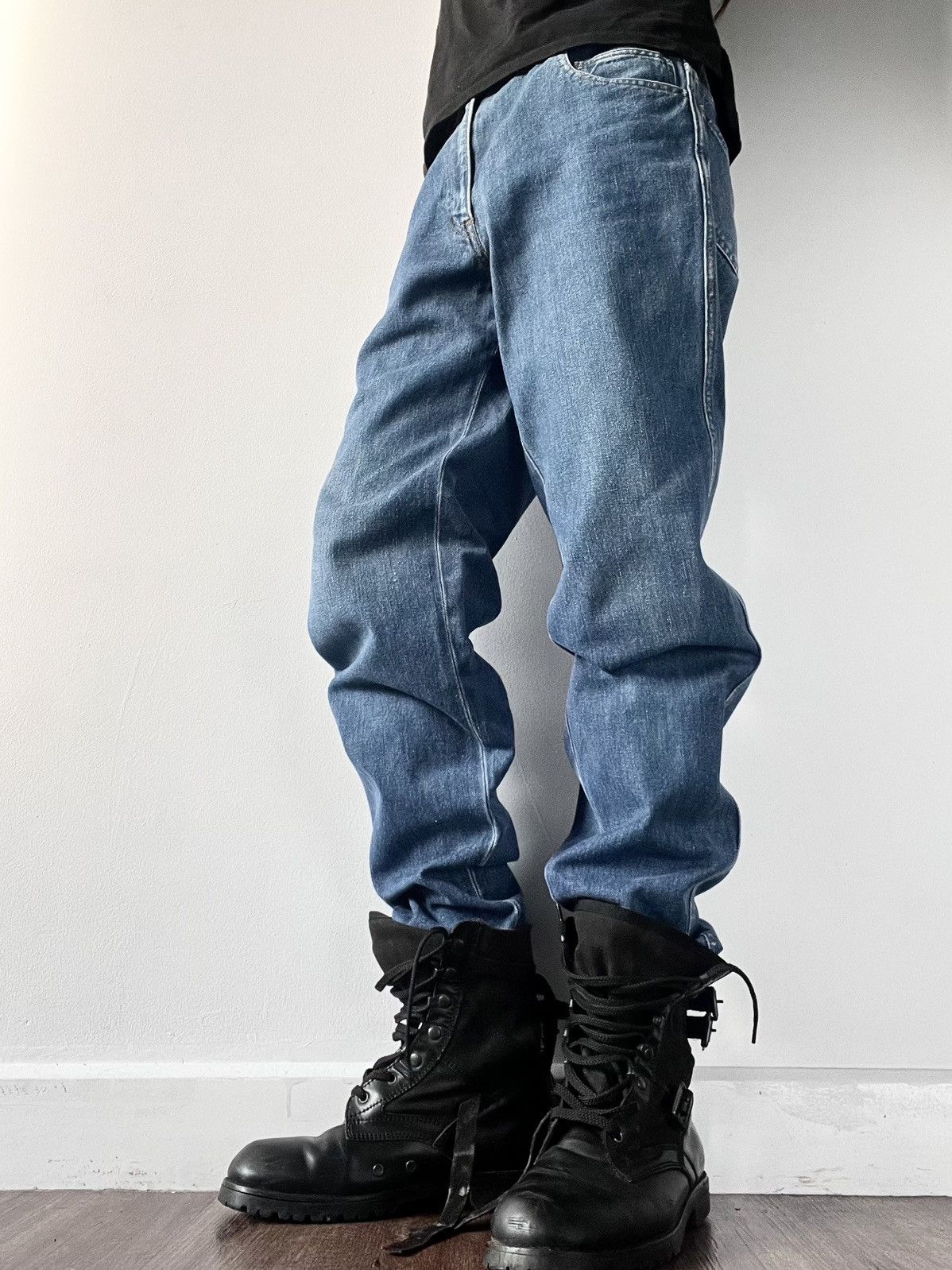 Comme des Garcons AD2012 Comme Des Garcons Homme Baggy Jeans Size US 32 / EU 48 - 1 Thumbnail
