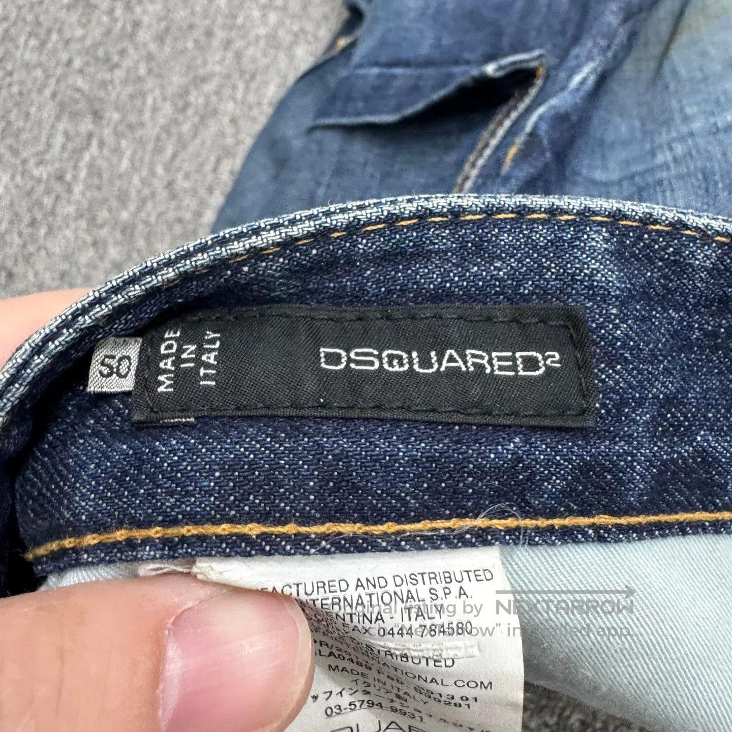 Dsquared2 DSQUARED2 Distressed Denim Jeans. Size US 34 / EU 50 - 2 Thumbnail