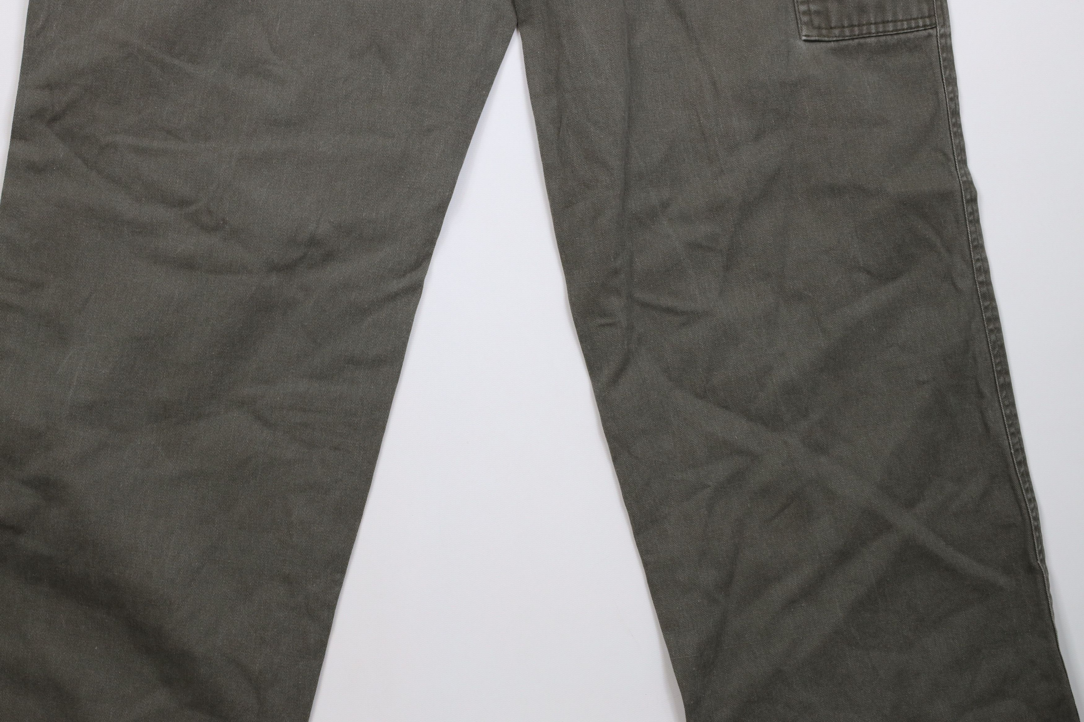 Vintage Vintage 90s Y2K Streetwear Wide Leg Skateboard Pants Green Size US 34 / EU 50 - 12 Thumbnail