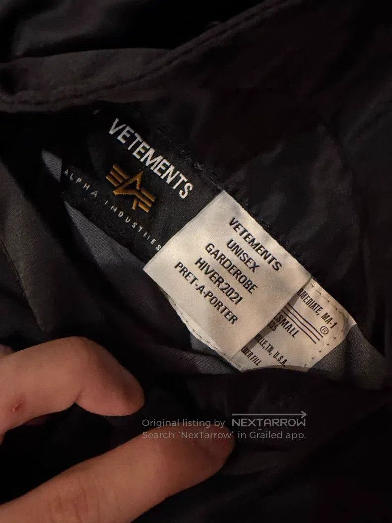 Vetements VETEMENTS Flight Jacket Size US XS / EU 42 / 0 - 6 Thumbnail