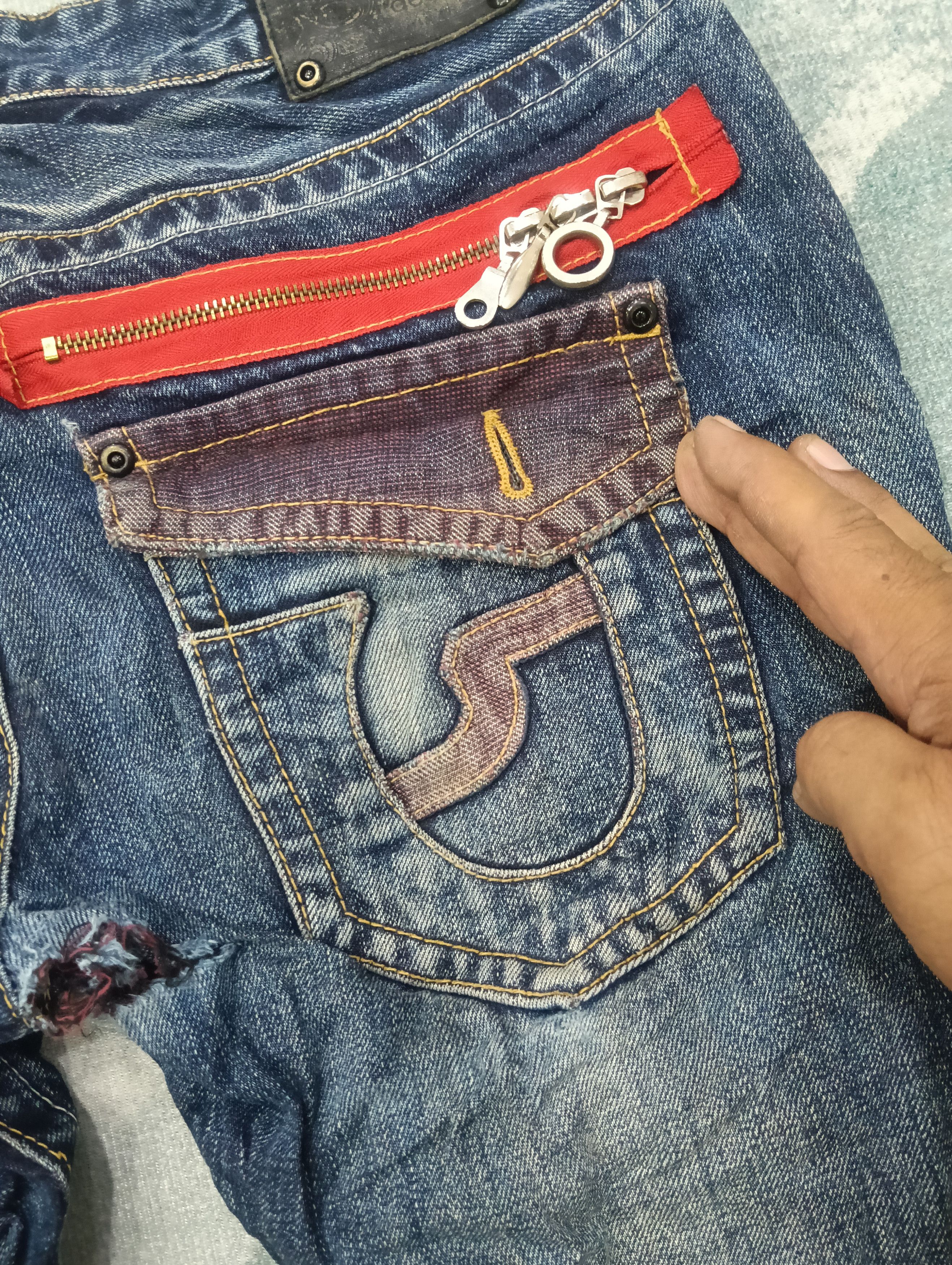 If Six Was Nine Semantic Design Denim Size US 34 / EU 50 - 13 Thumbnail
