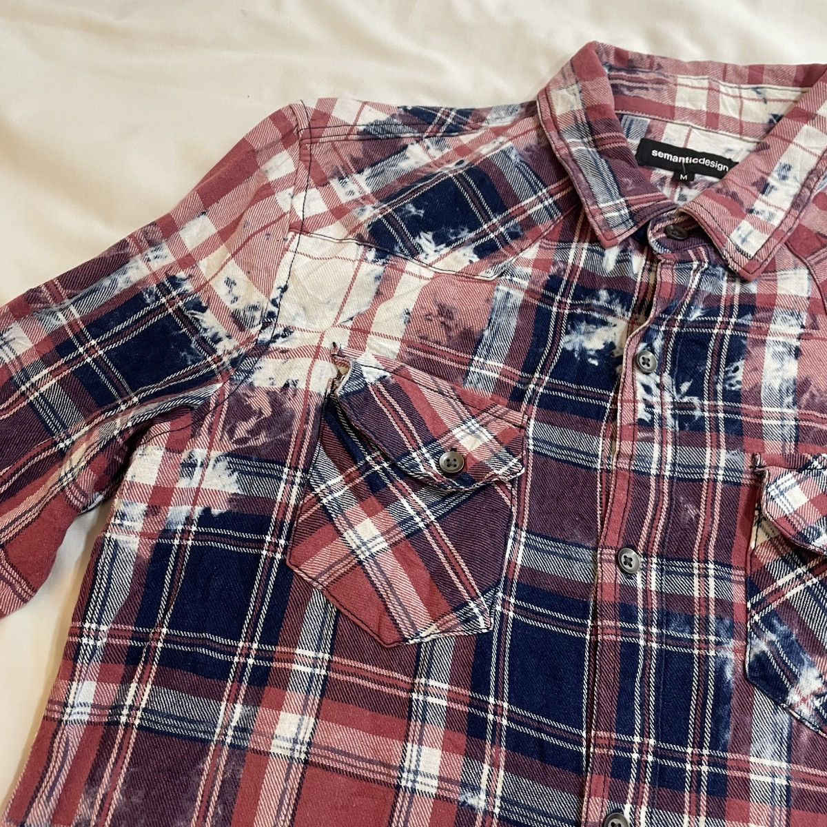 semanticdesign Semantic Design Flannel Shirt Size US M / EU 48-50 / 2 - 4 Thumbnail