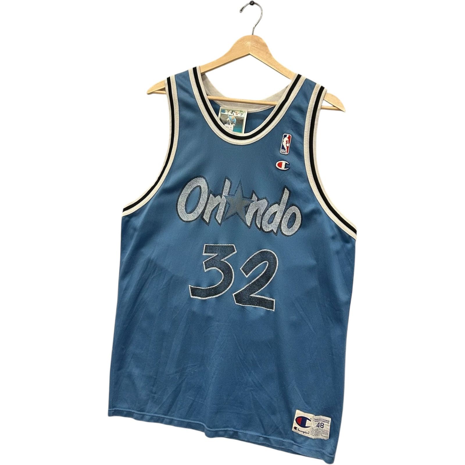 NBA Vintage Orlando Magic #32 Shaquille O'neal NBA Jersey L Size US L / EU 52-54 / 3 - 3 Thumbnail