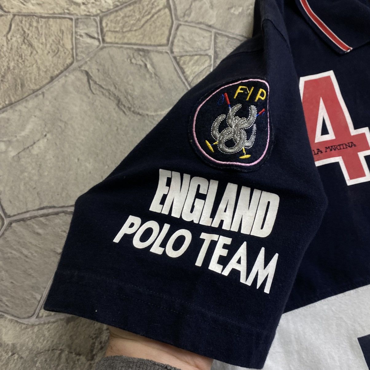 La Martina La Martina Vintage England Polo T-Shirt Size US XL / EU 56 / 4 - 9 Thumbnail