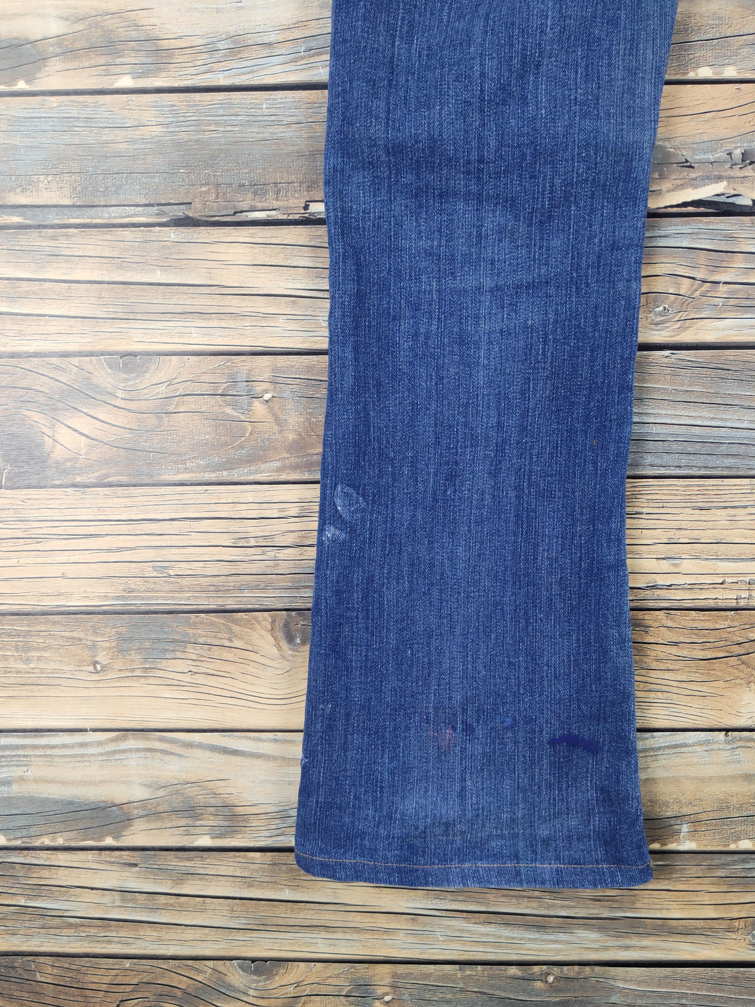 Levi's Levi's painter bootcut Distressed Ripped denim Jeans #W1980 Size 27" / US 4 / IT 40 - 10 Thumbnail