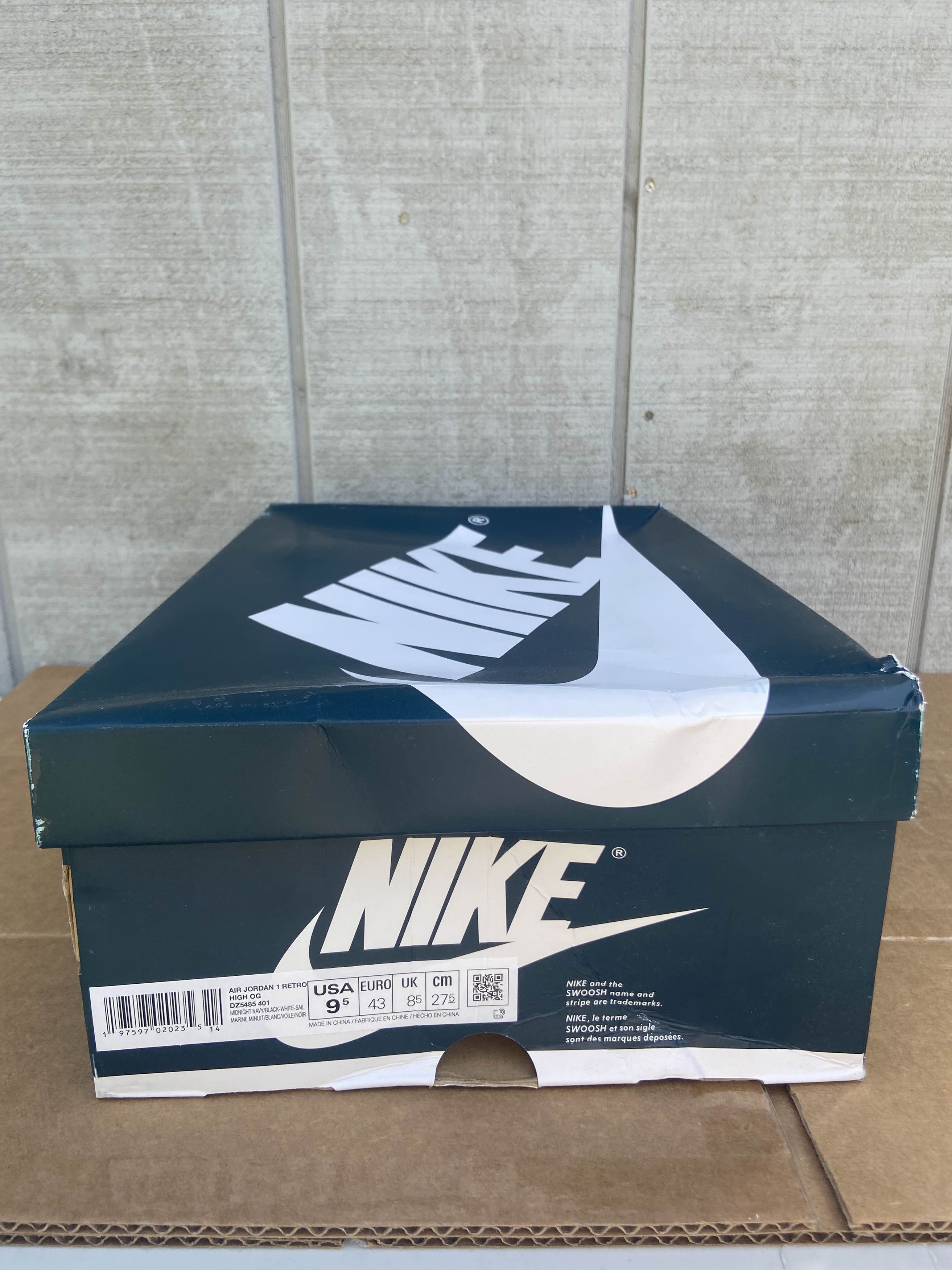 Nike Air Jordan 1 Retro OG High Midnight Navy Unreleased Sz 9.5 Size US 9.5 / EU 42-43 - 12 Thumbnail