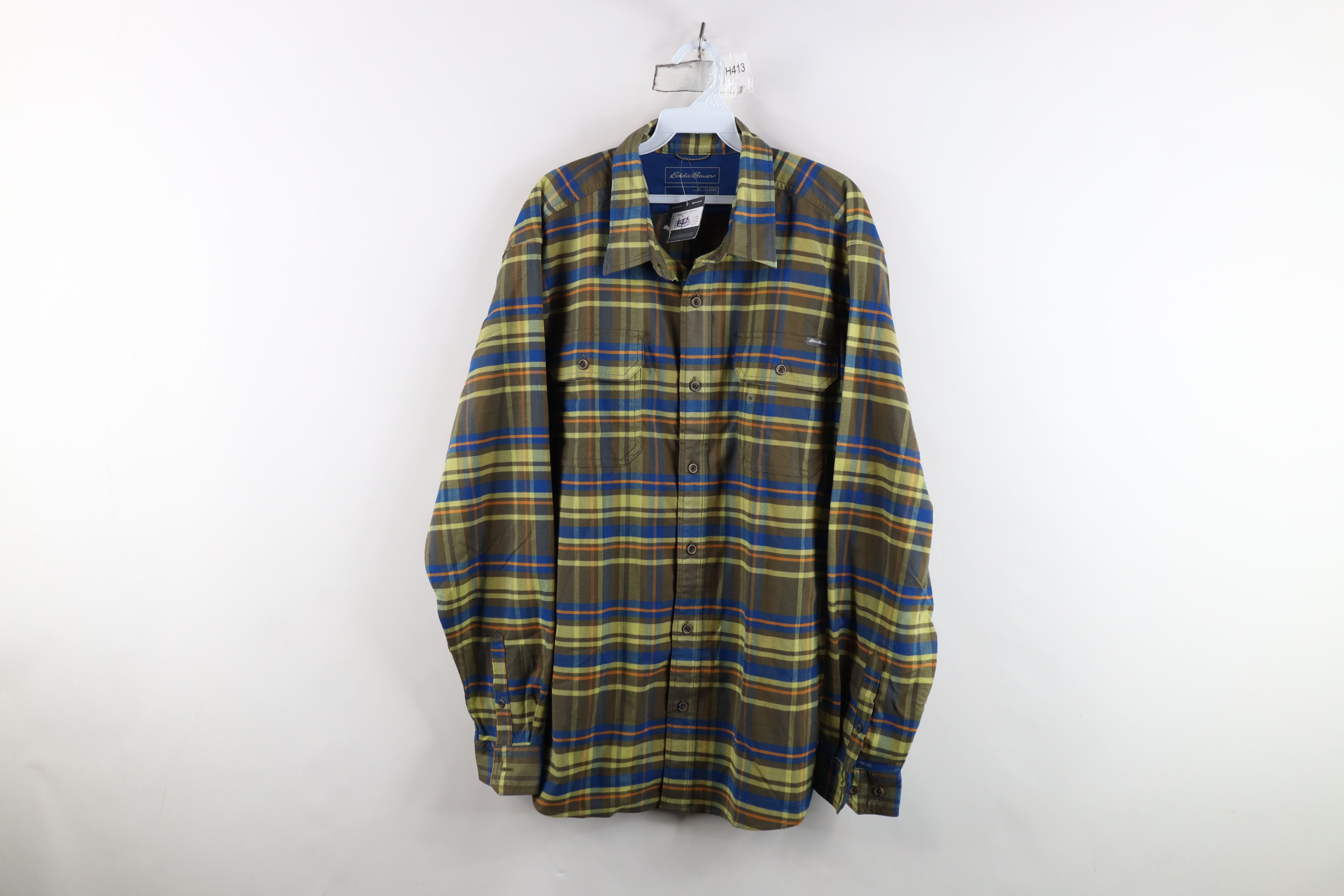 Eddie Bauer New Eddie Bauer Fit Flannel Collared Button Shirt Plaid Size US XL / EU 56 / 4 - 1 Thumbnail