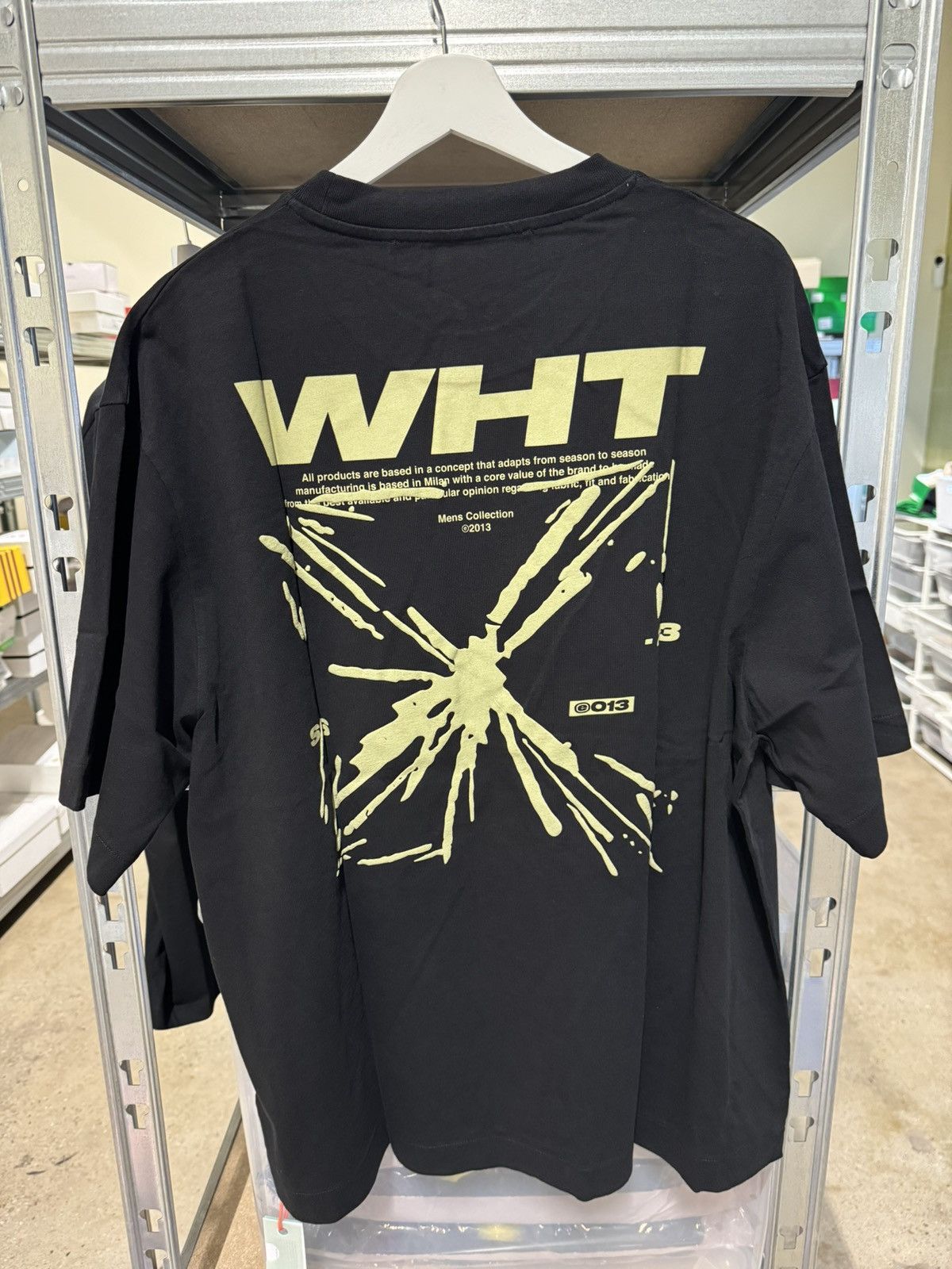 Off-White Splash Arrow T-Shirt NEW 550$