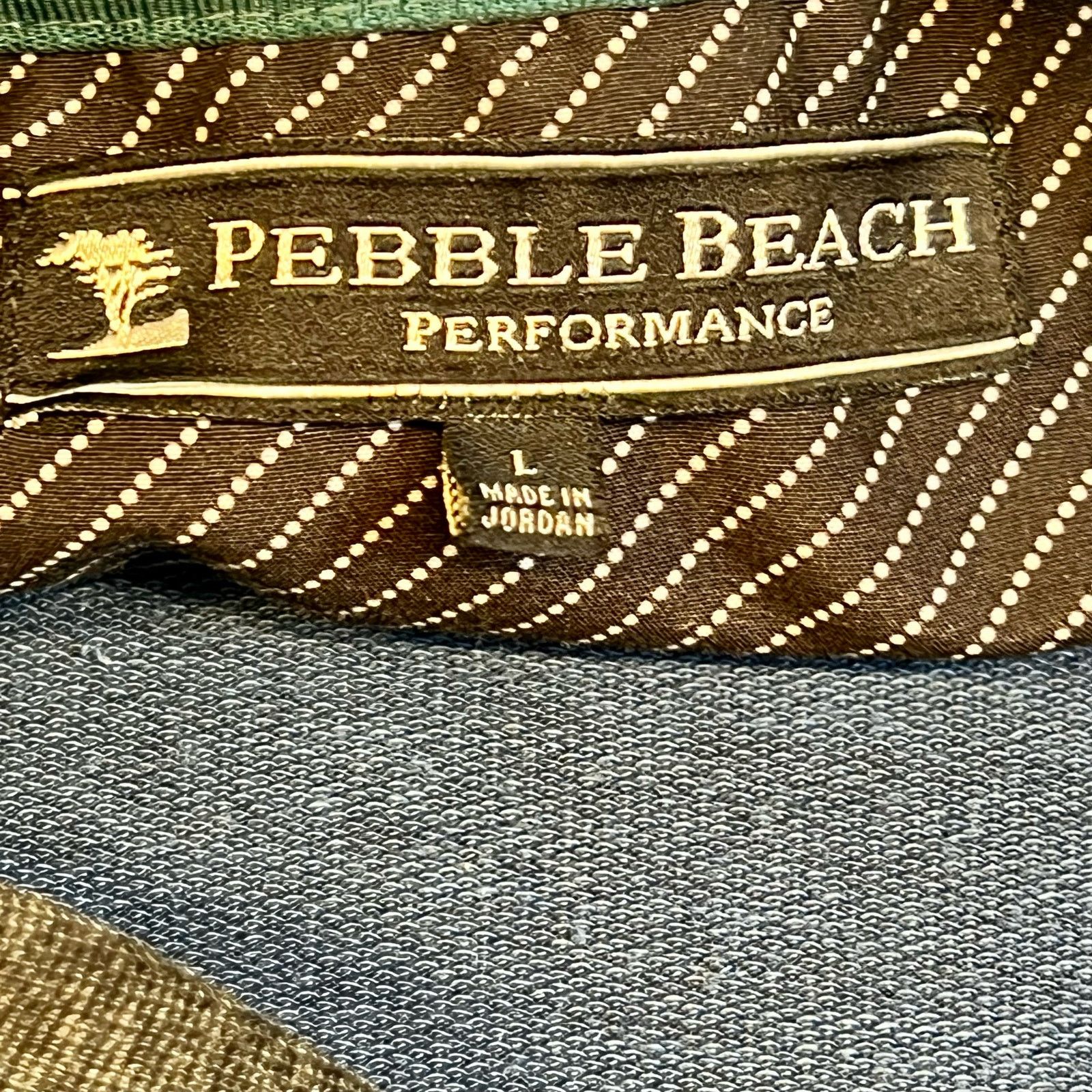 Other Pebble Beach Performance Golf 1/4 Zip Pullover L Dark Blue Size US L / EU 52-54 / 3 - 2 Thumbnail