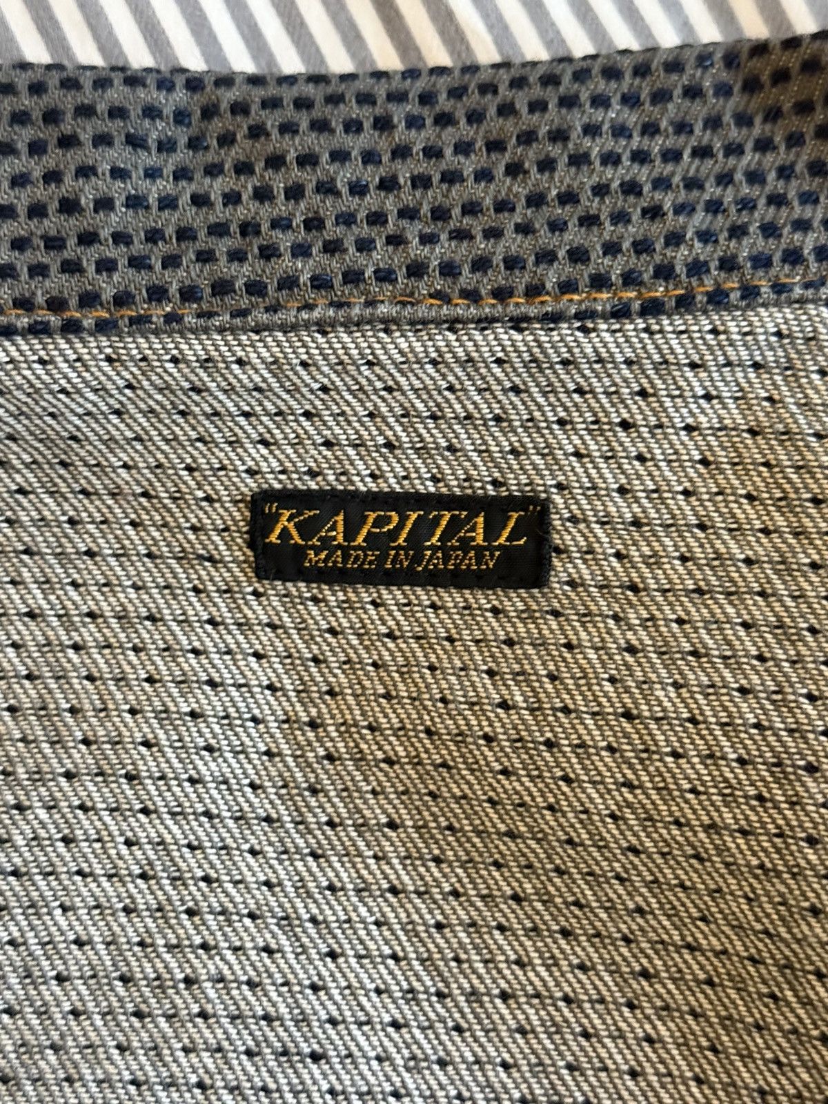 Kapital Kapital Century Denim No. 7S Type 1 Jacket (Sumi) Size US XL / EU 56 / 4 - 2 Thumbnail