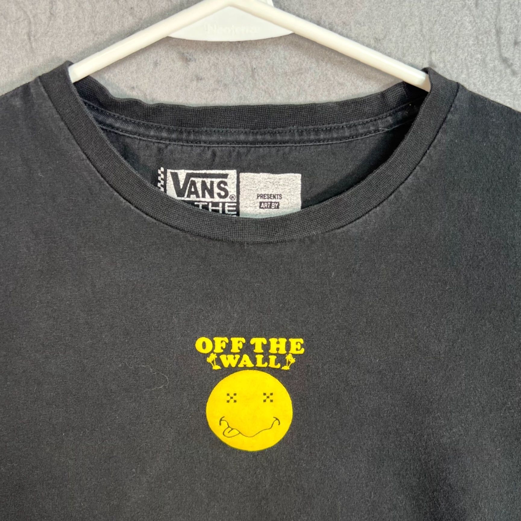 Vans Vans Off The Wall Art By Myeong Ju Collection T-Shirt Large Black Mens Shirt Regular Cotton Logo Short Sleeve Crew Neck Vintage: No Size US L / EU 52-54 / 3 - 5 Thumbnail