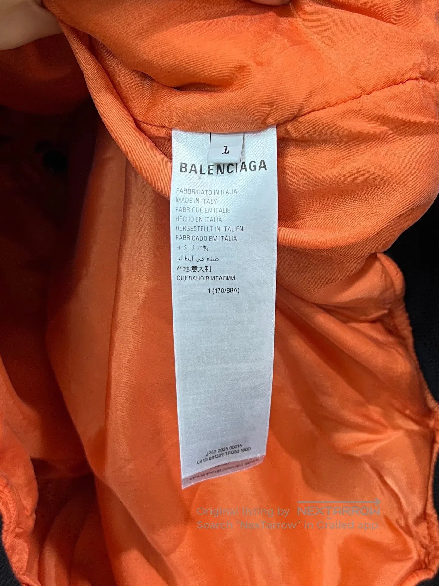 Balenciaga Balenciaga Oversized Bomber Vest| Size US S / EU 44-46 / 1 - 4 Thumbnail