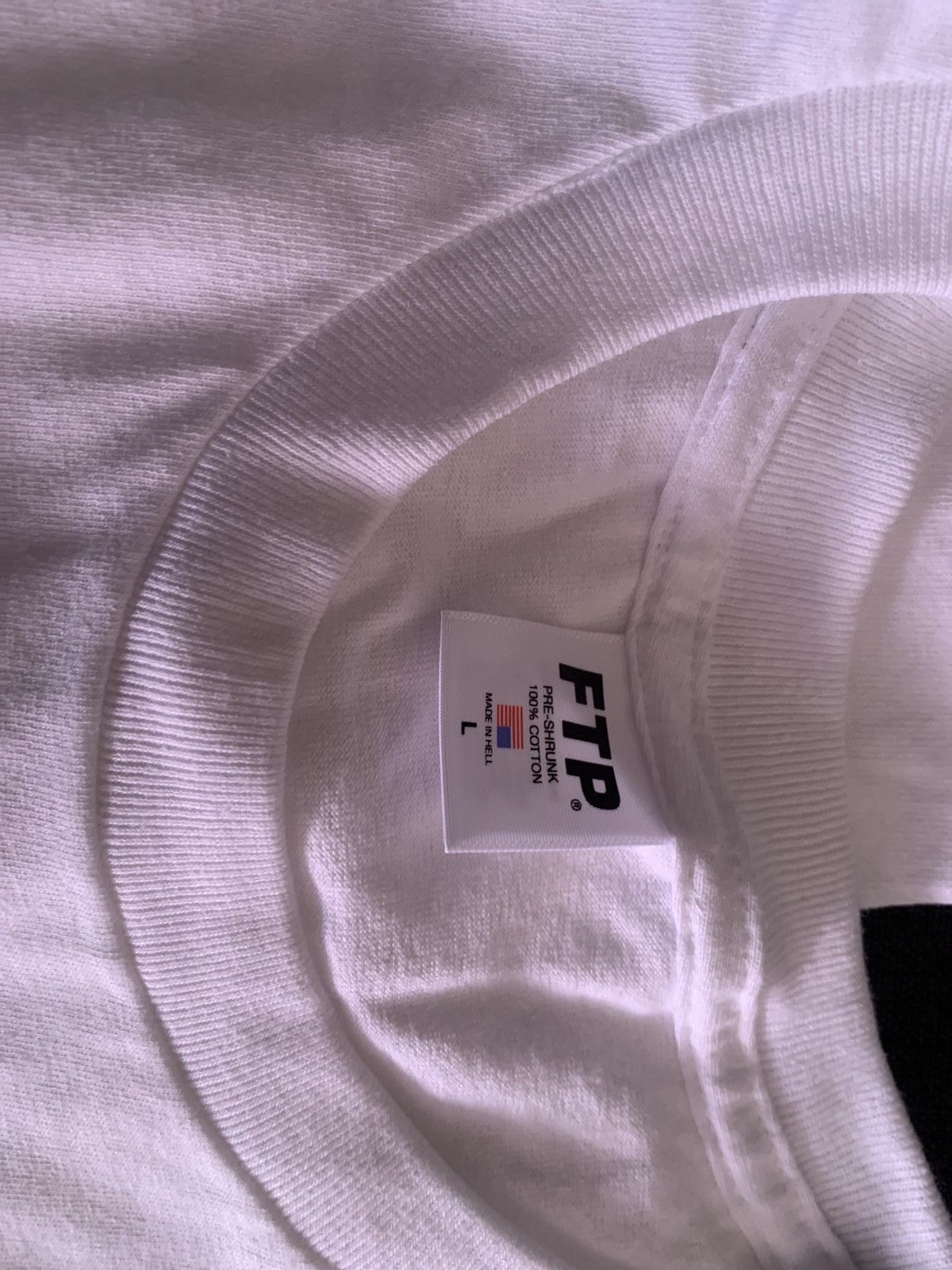 image of Fuck The Population x Osiris Ftp X Osiris La Shitt in White, Men's (Size Large)